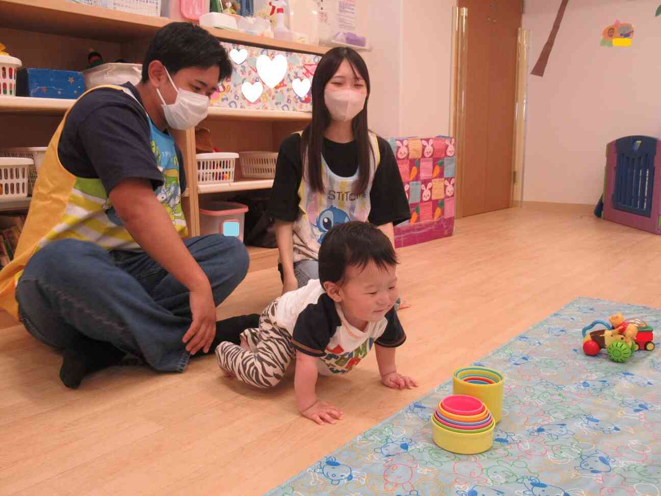 一緒に保育体験!(0歳児 保育参加)