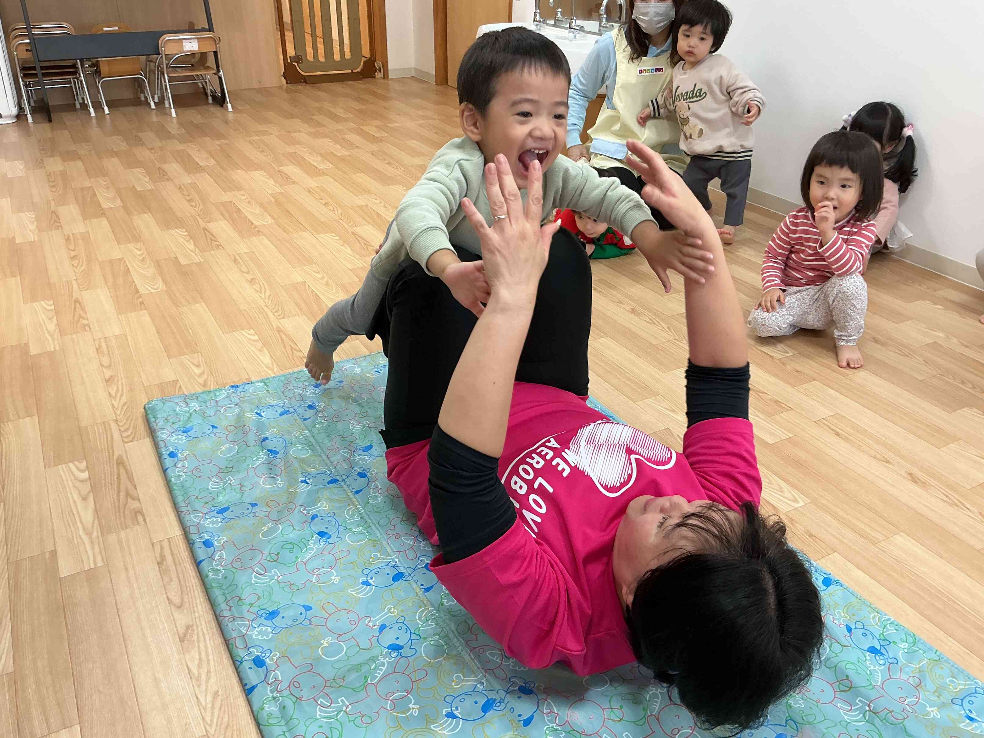 体操教室をおこないました☆③