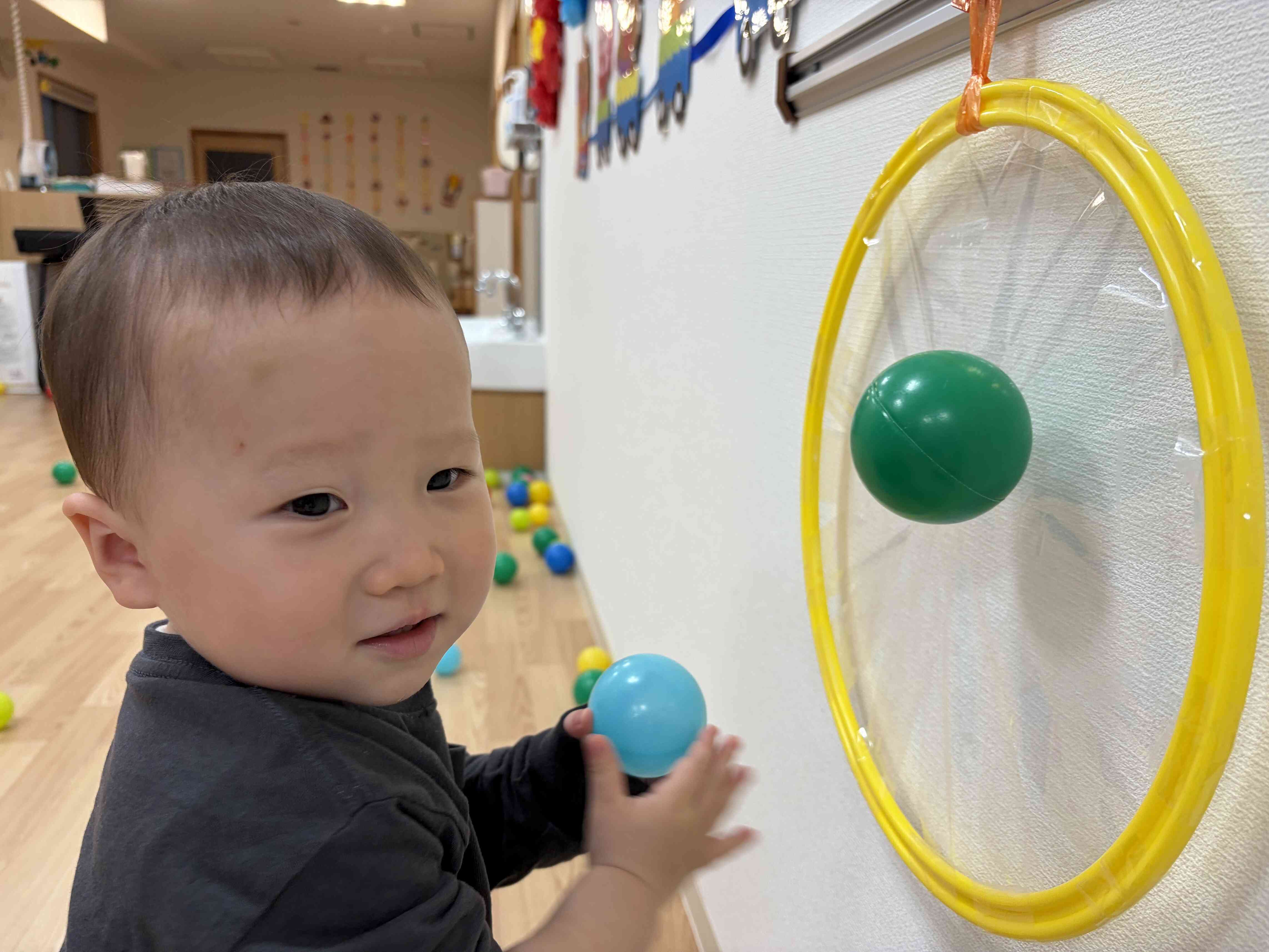 ボール遊び(^^♪~続き~