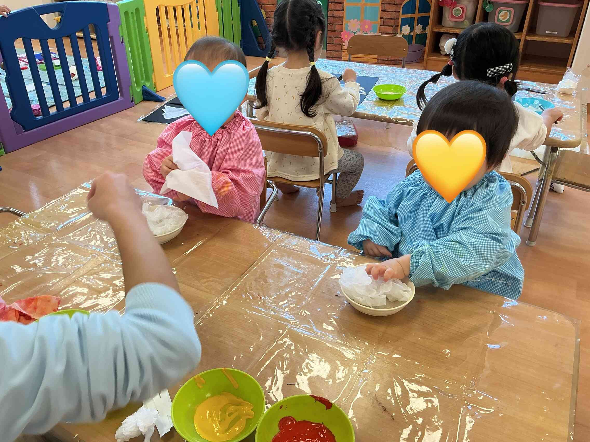 製作をしたよ!!(あひる組)