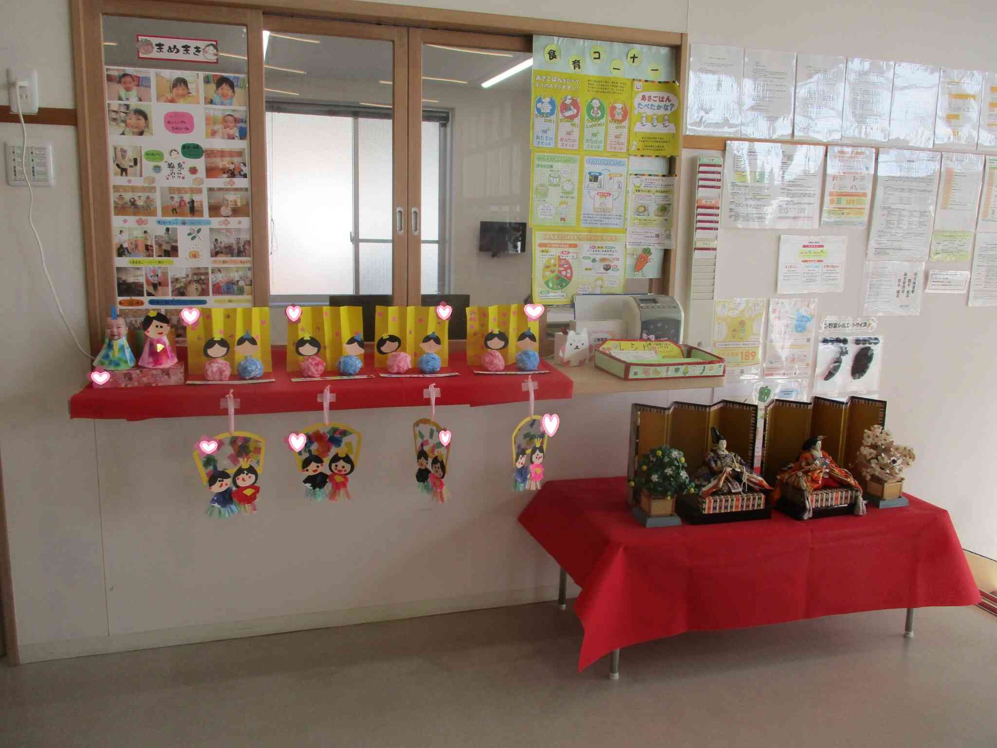 もうすぐひな祭り♪