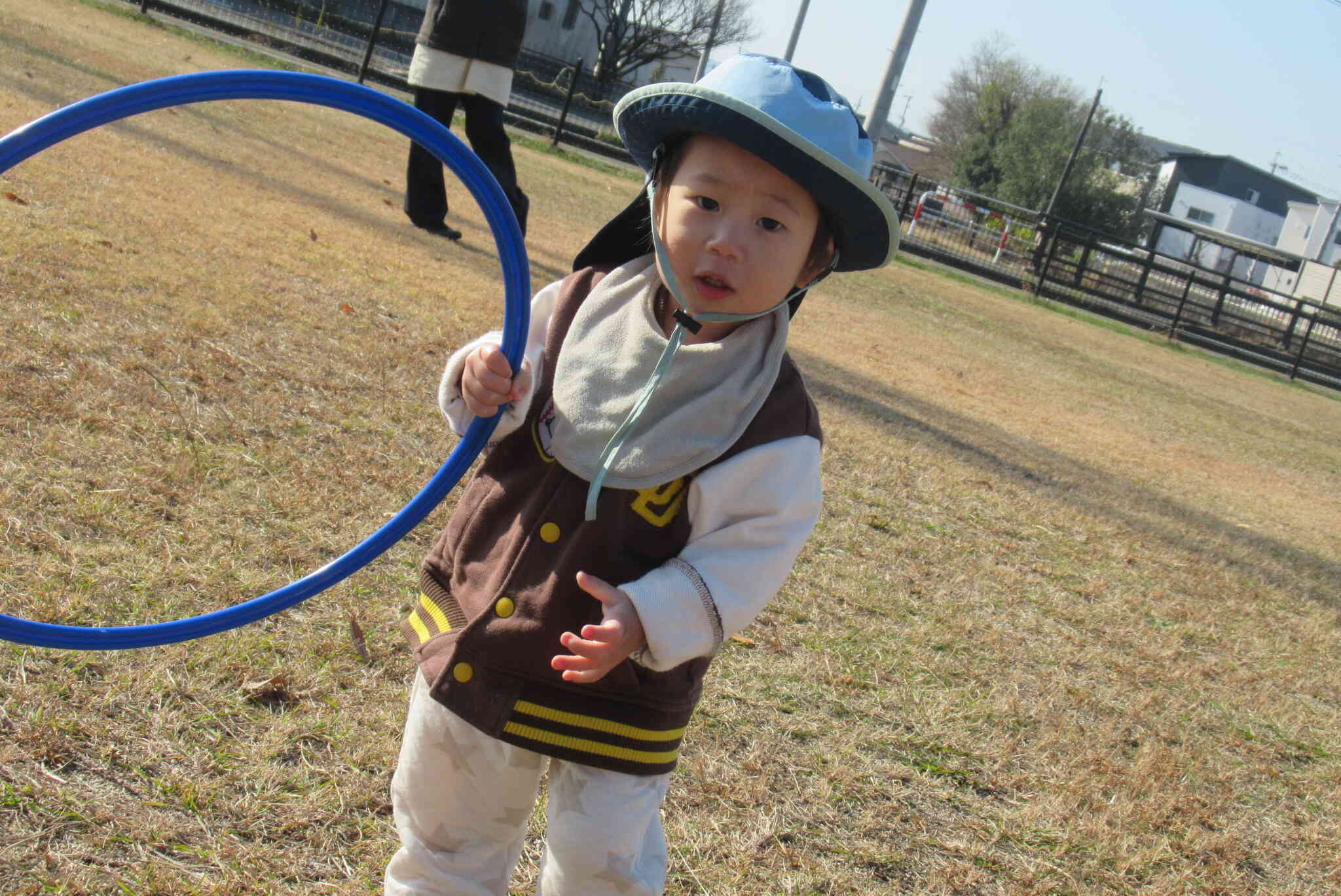 お外遊び大好き!