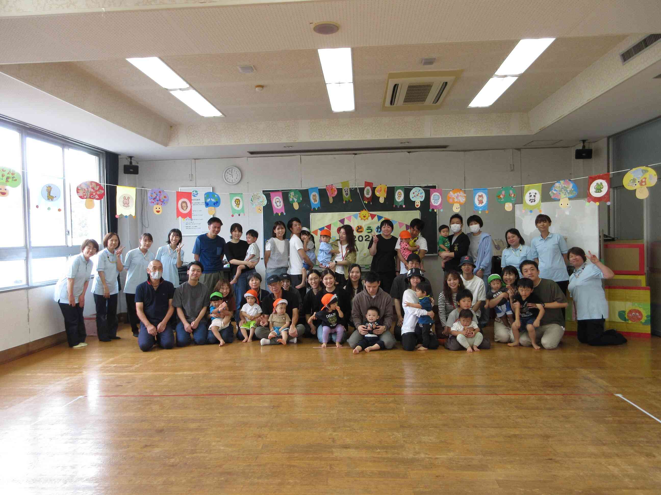 親子うんどう会~みんなで楽しみました~