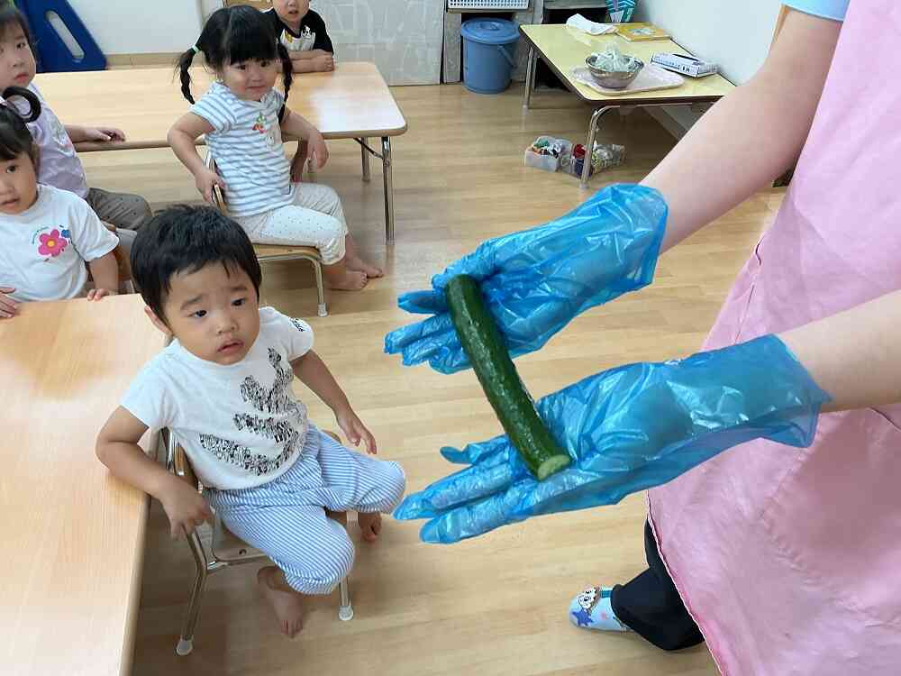 塩もみきゅうりに挑戦!