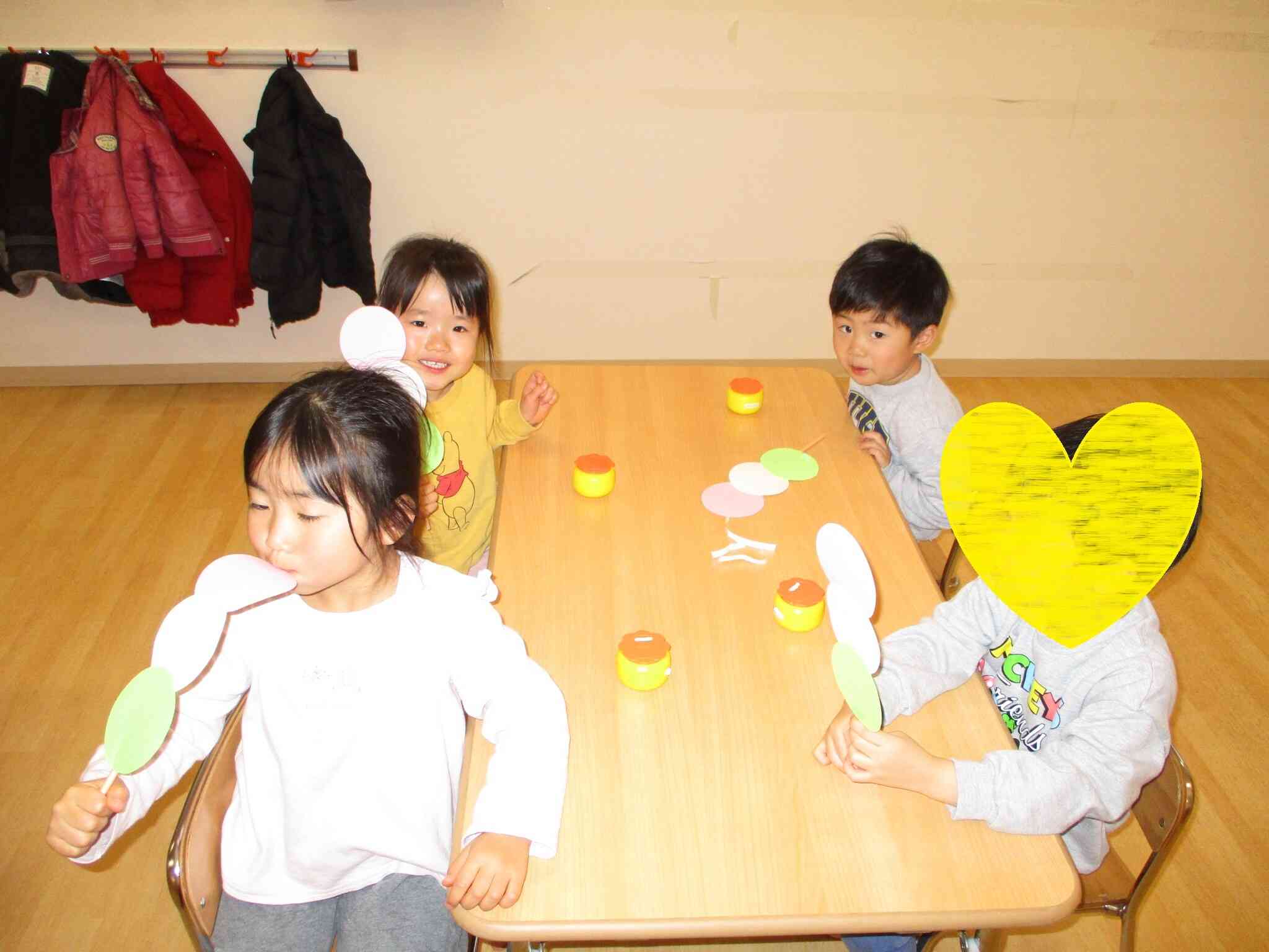 3歳児 ひなまつり制作