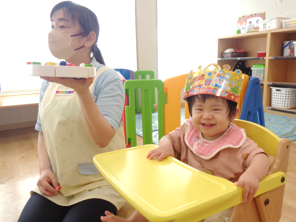 10月のお誕生日会をしました♪②