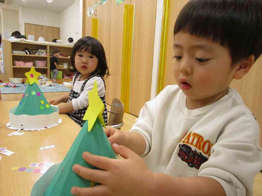 クリスマス会の衣装づくり