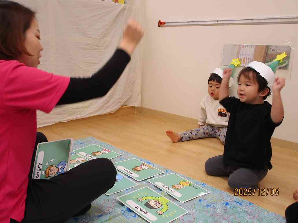 英語レッスン~2歳児クラス~