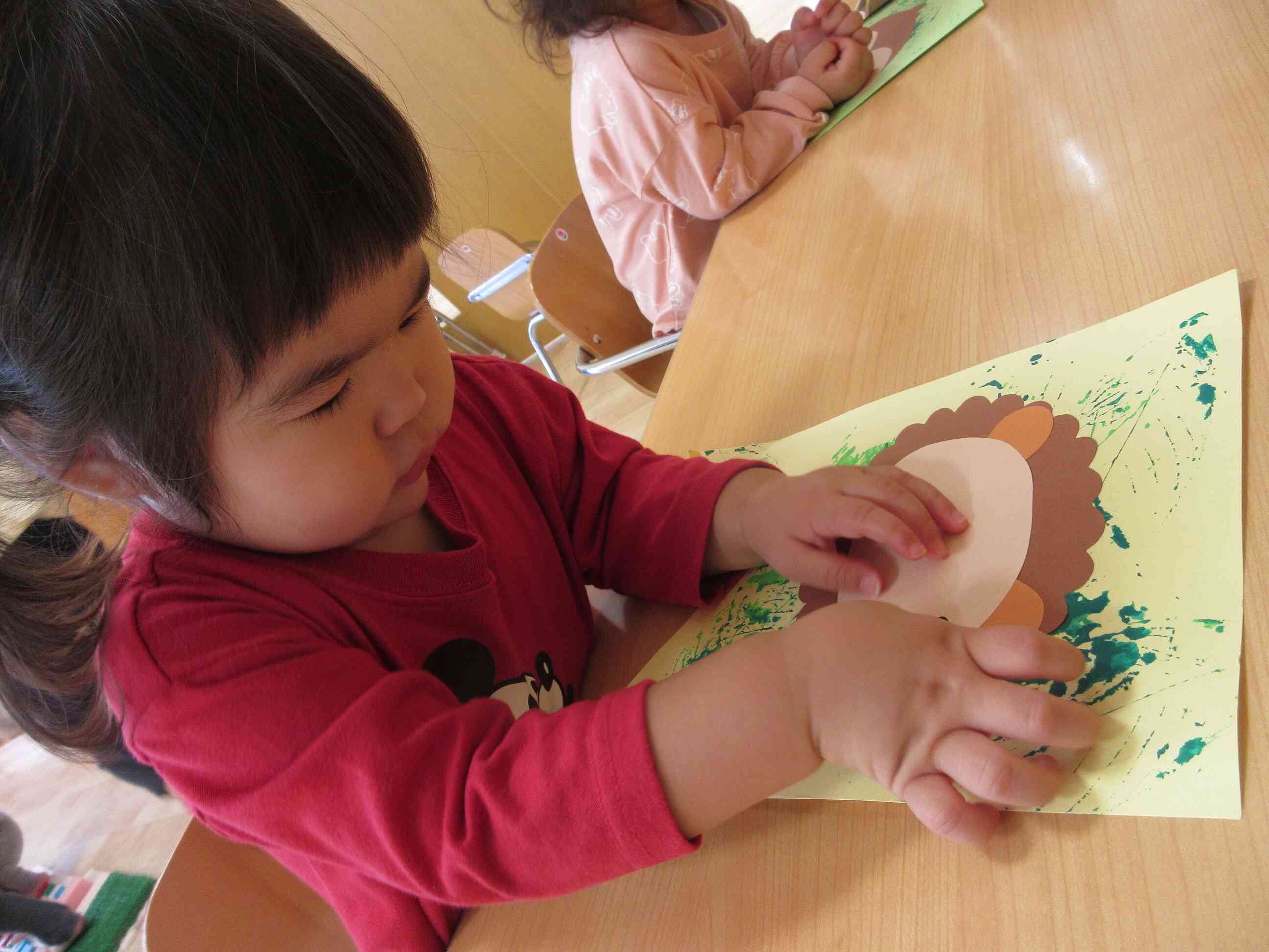 万国旗をつくったよ