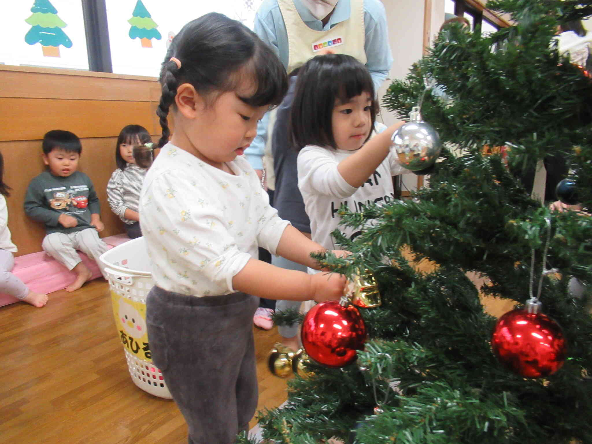 ☆オーナメント飾りつけ(全クラス)☆