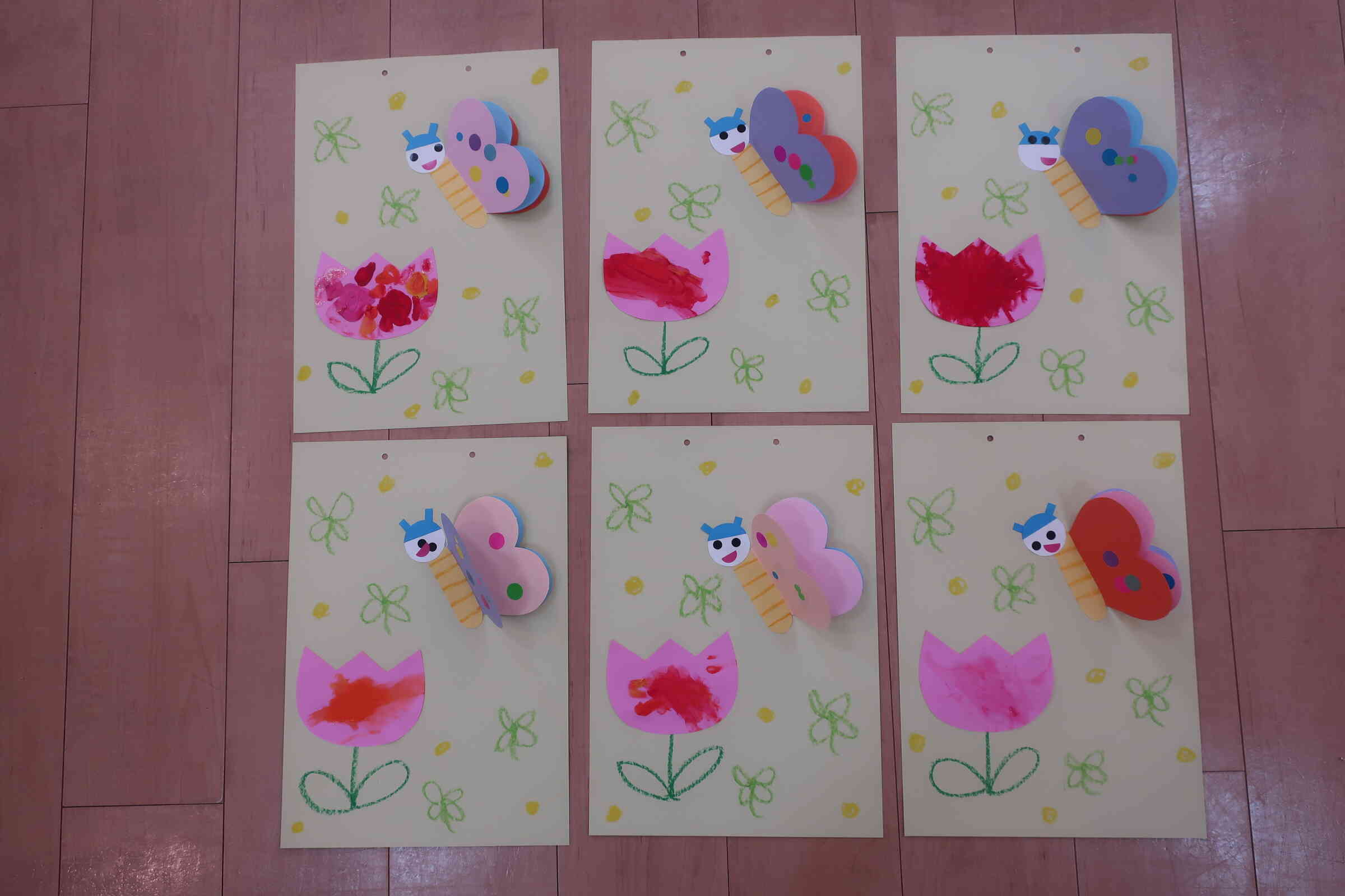 製作☆ たんぽぽ1組(1歳児)