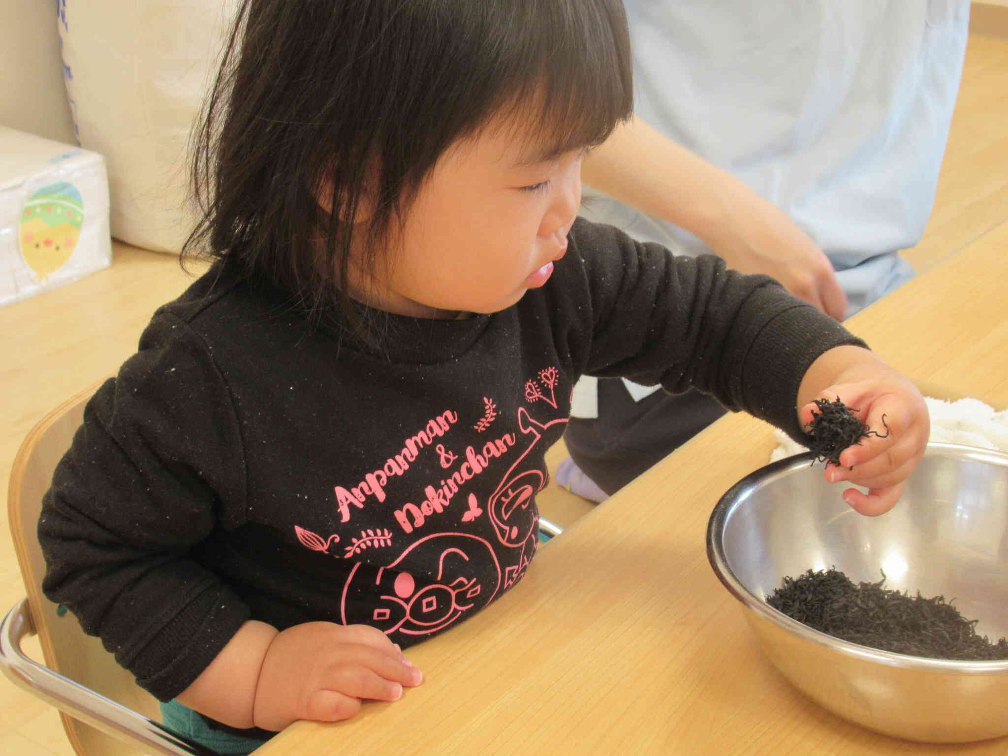 和食の日~0歳児ひよこ組~