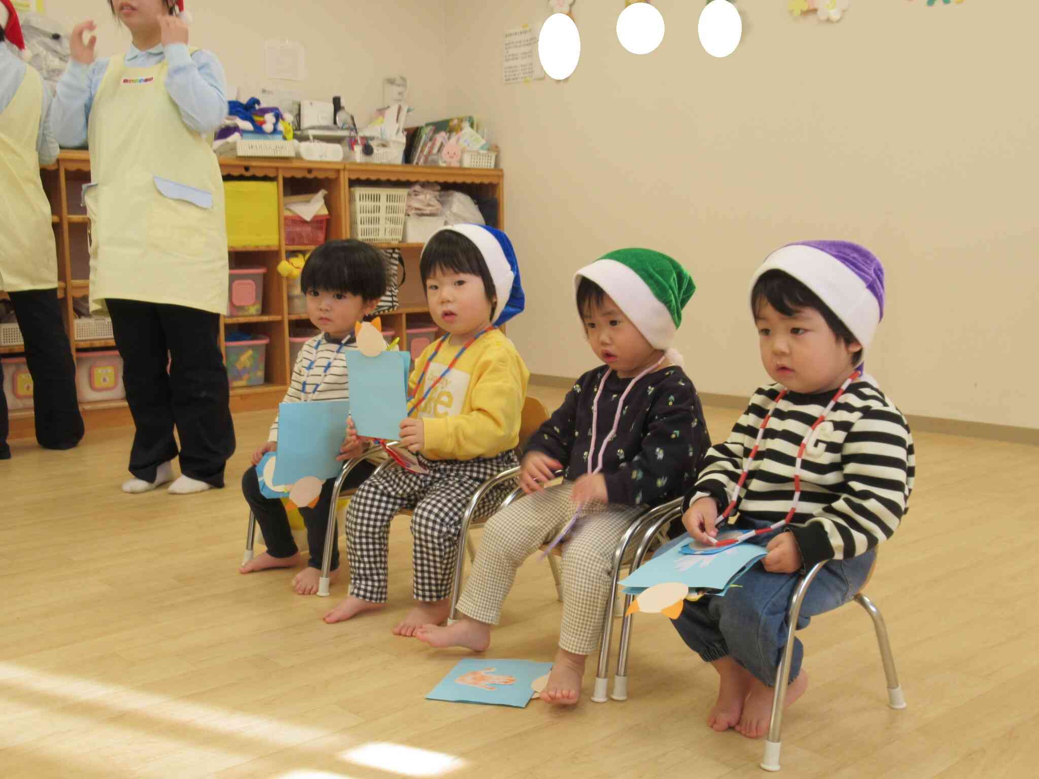 お誕生日会(ひよこ組、あひる組、うさぎ組)