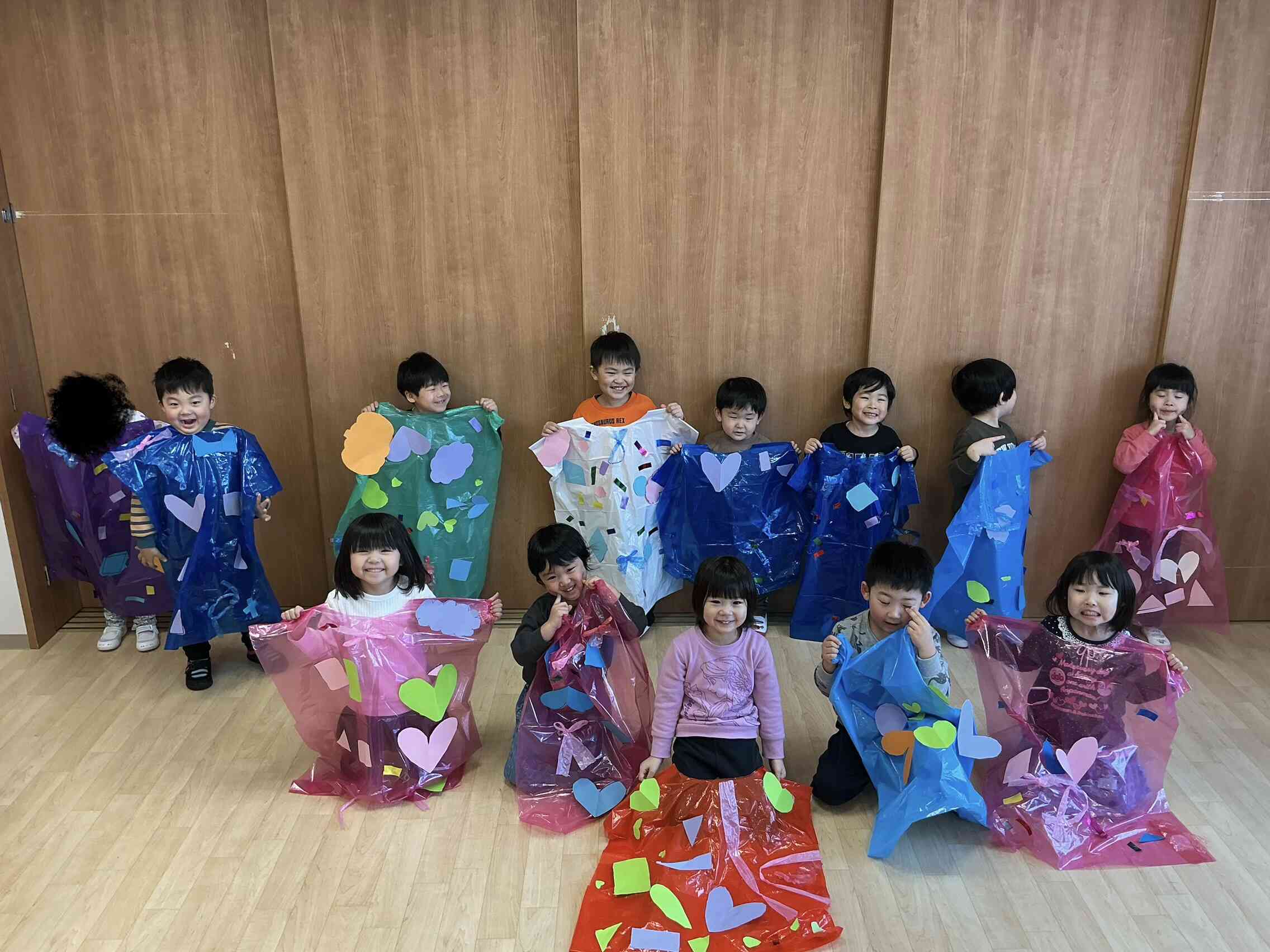 スティーム活動準備 3歳児 りす組