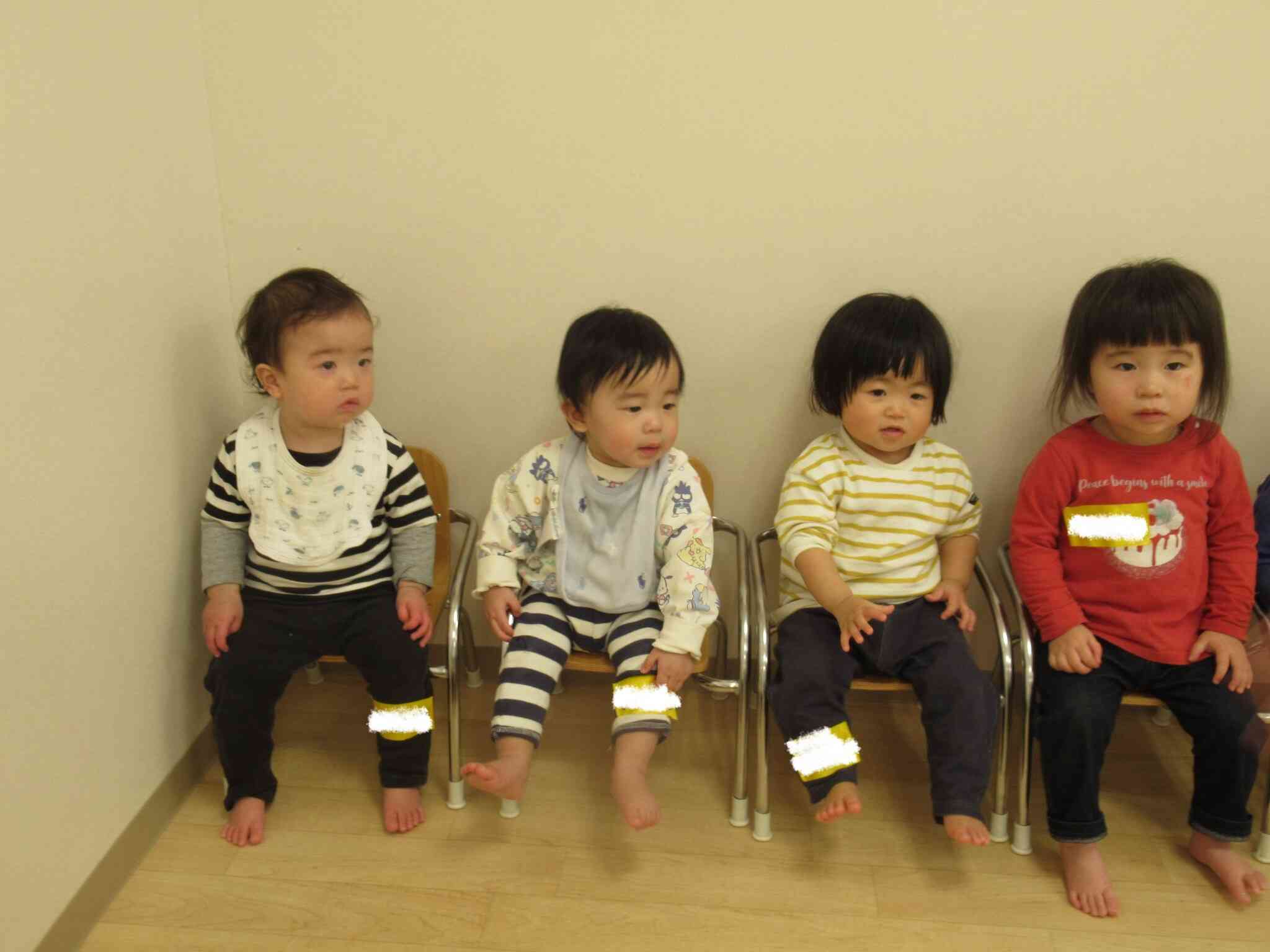 英語レッスン(1歳児あひる組)