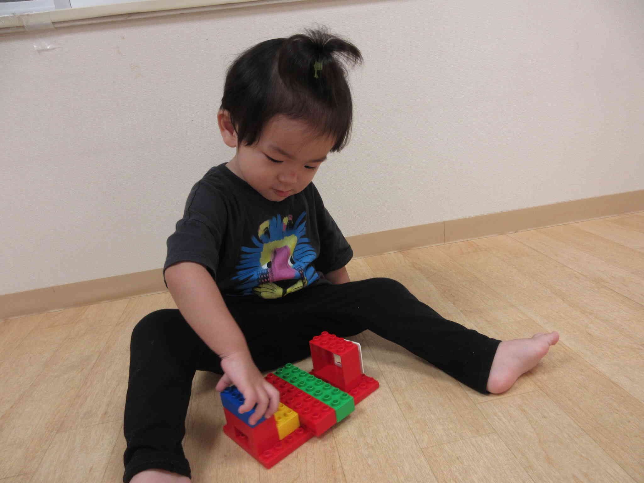 レゴで遊んだよ!
