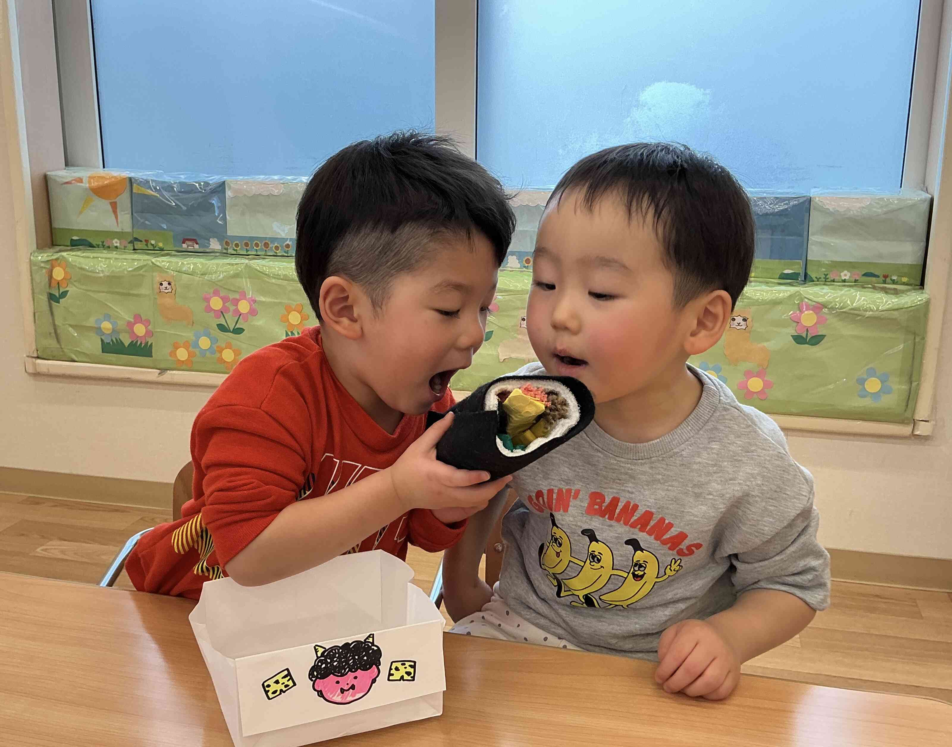 食育〜恵方巻きを作ろう〜