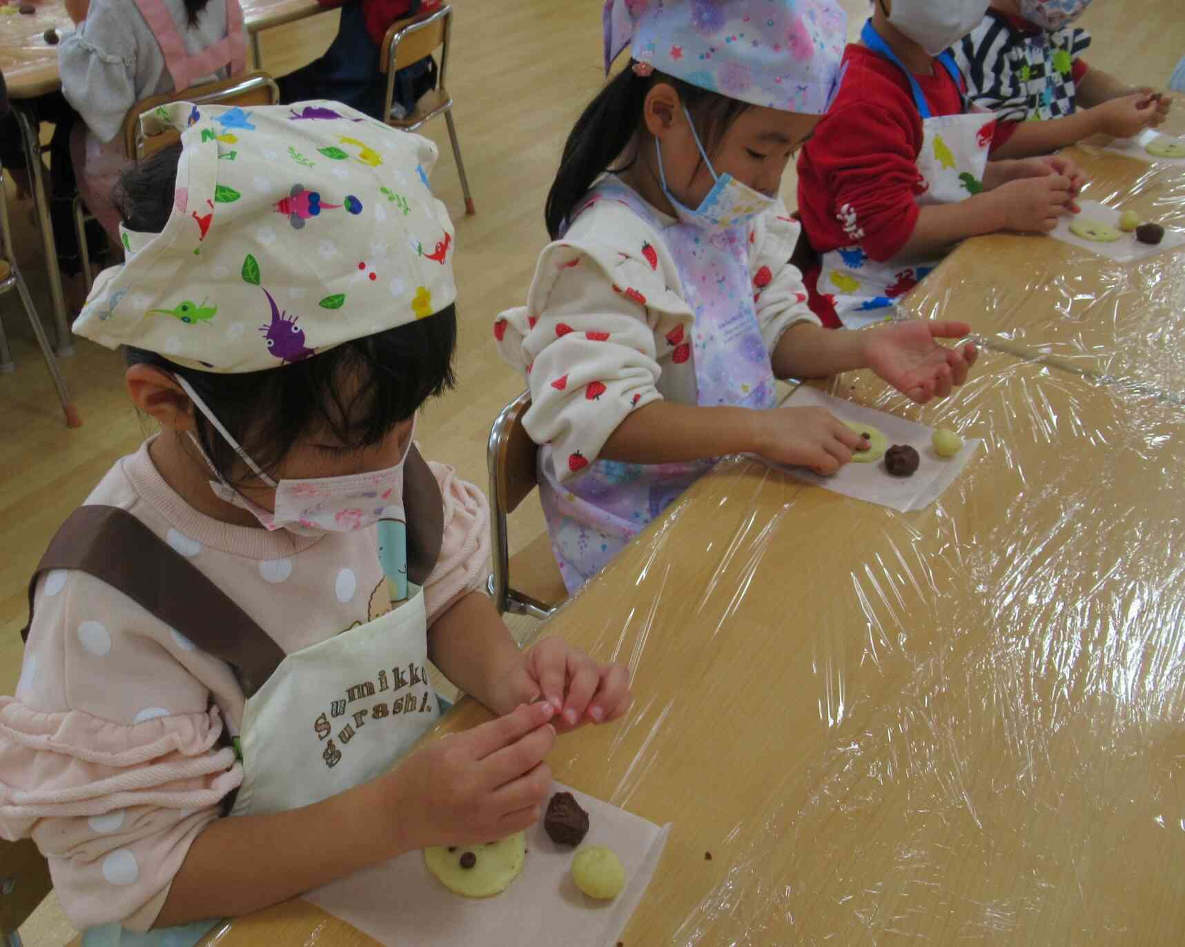 食育 4、5歳児クラス クリスマスクッキー作り★