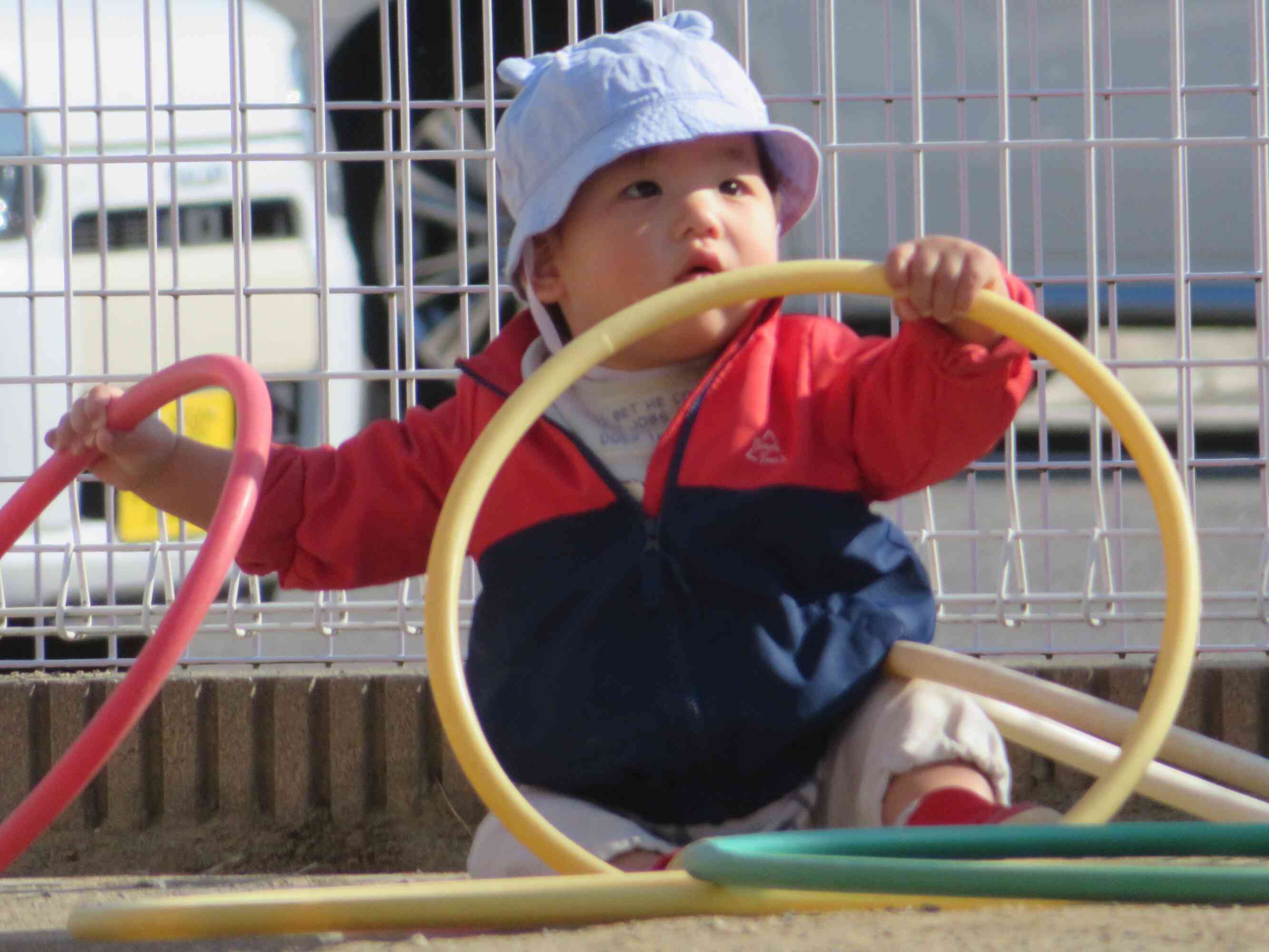 ひよこ組(0歳児)の日常