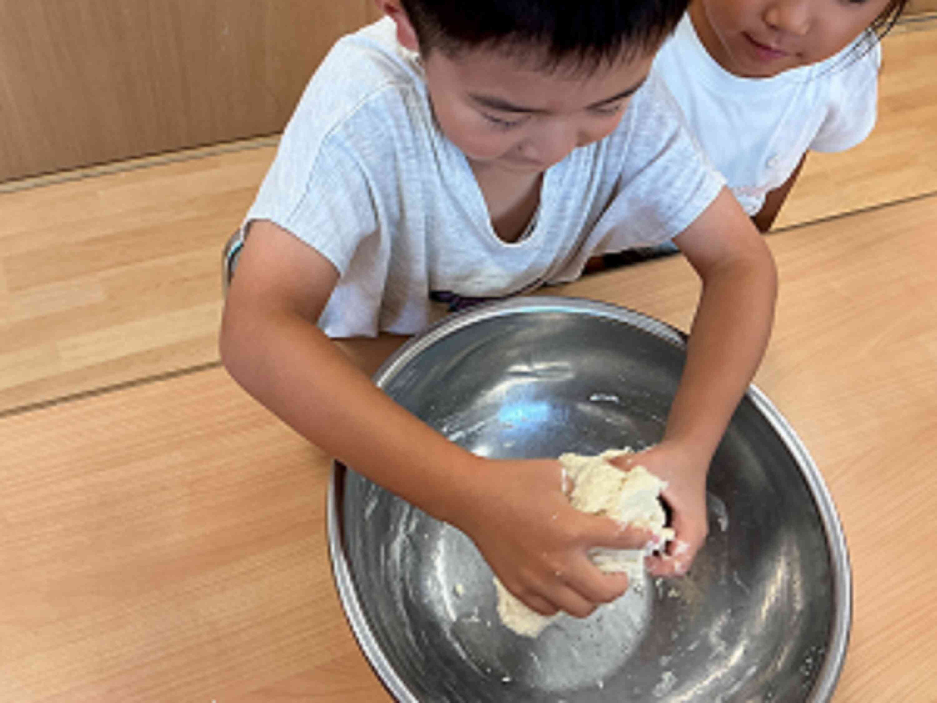 8月食育『ピザ作り』