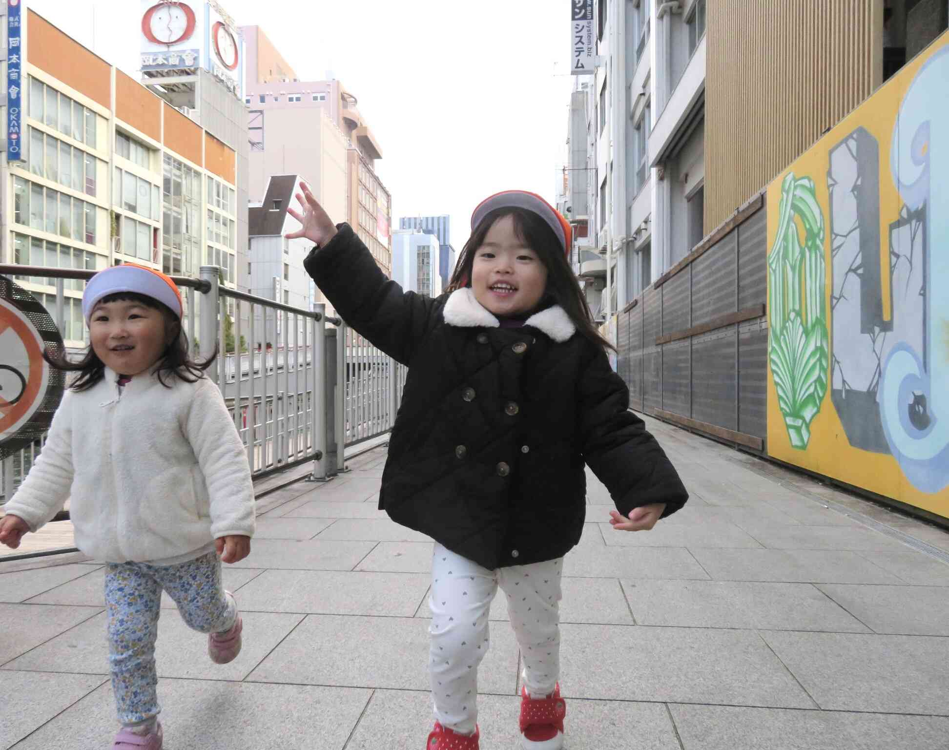 道頓堀川へお散歩に行きました♩