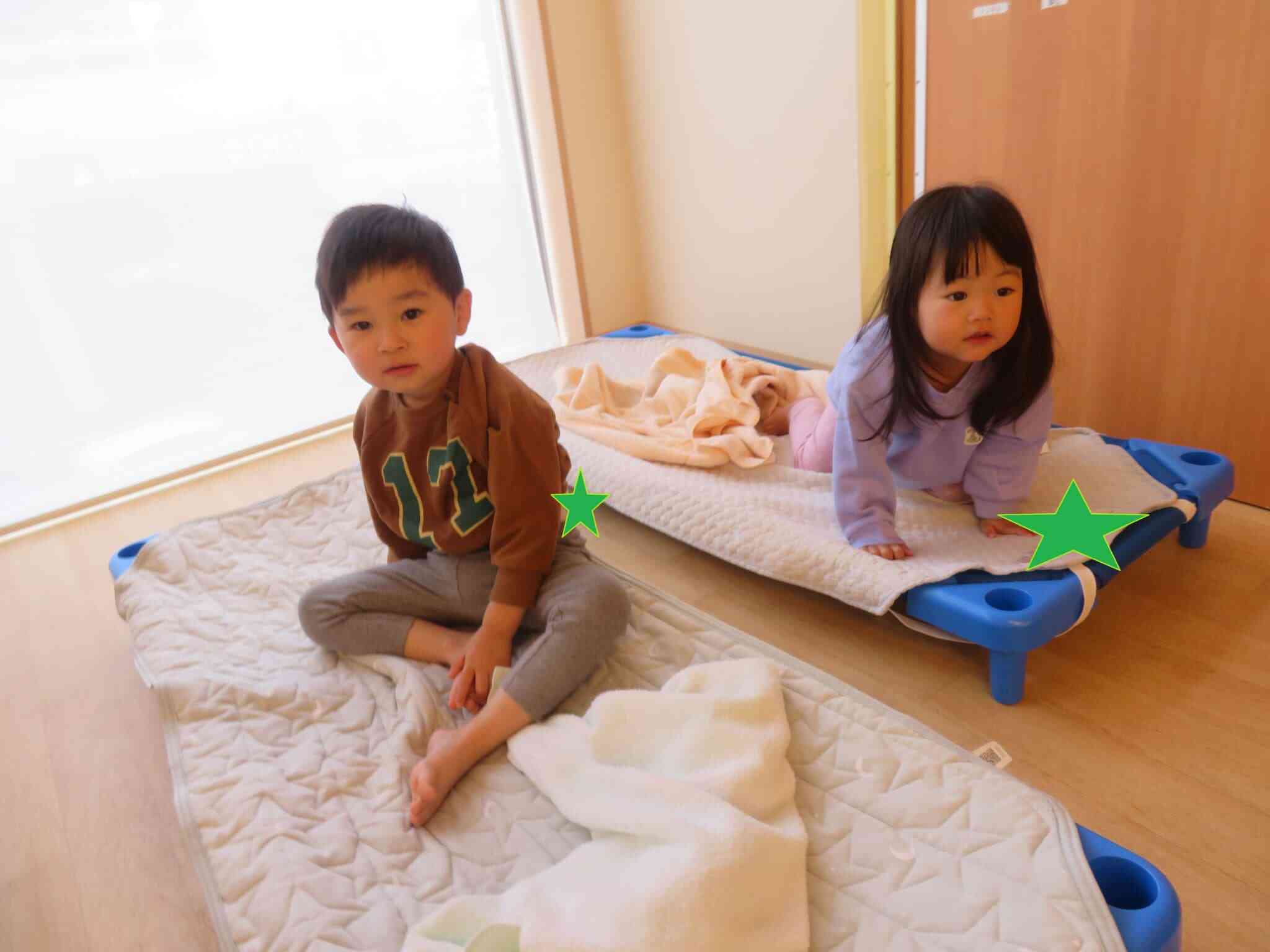 お昼寝から起きたら...