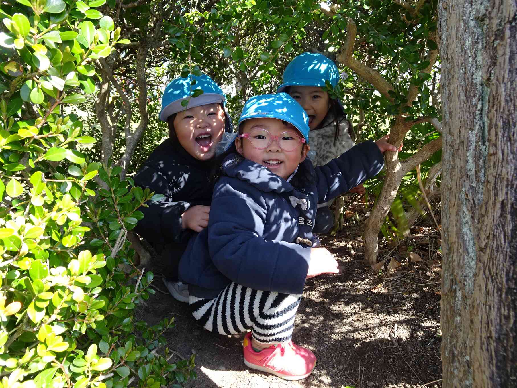 うさぎ組 外遊び大好き!