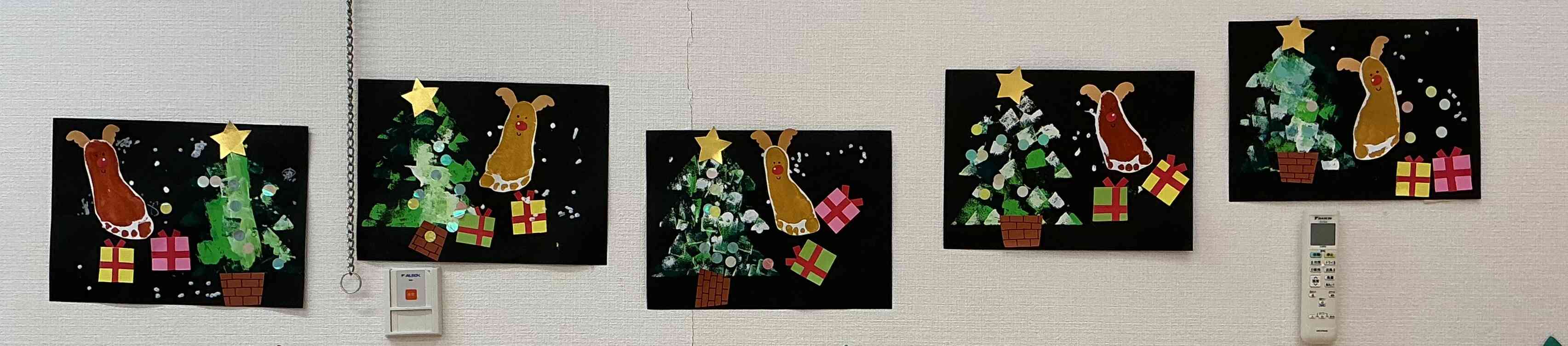 12月壁面製作~あひるぐみ~