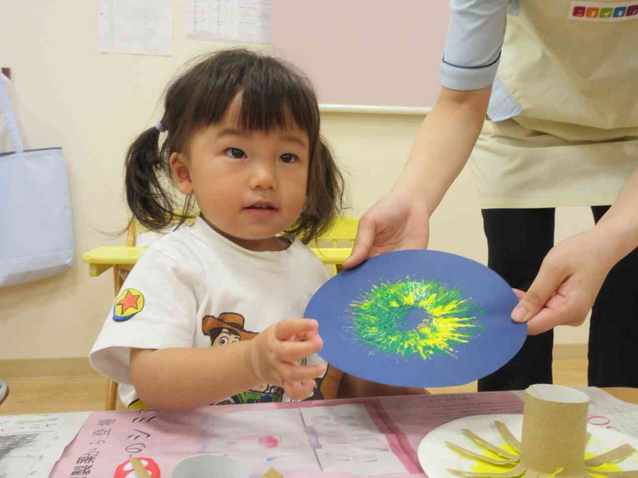 季節の製作の様子