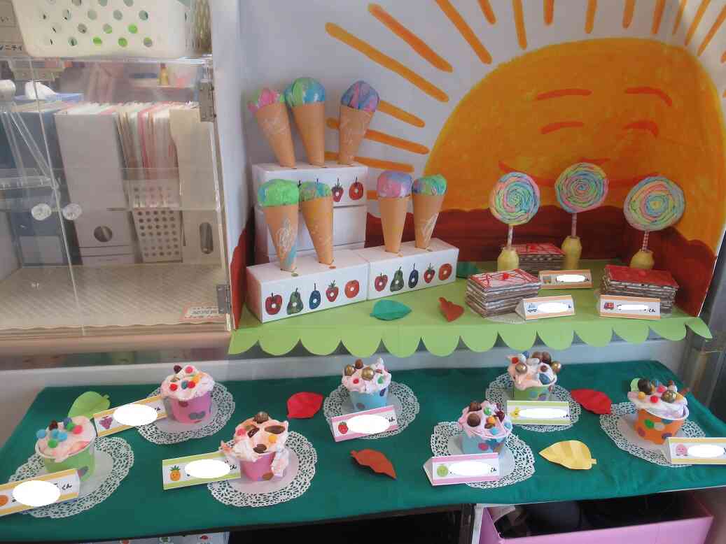 作品展(ひよこ・あひる組)がありました~♪