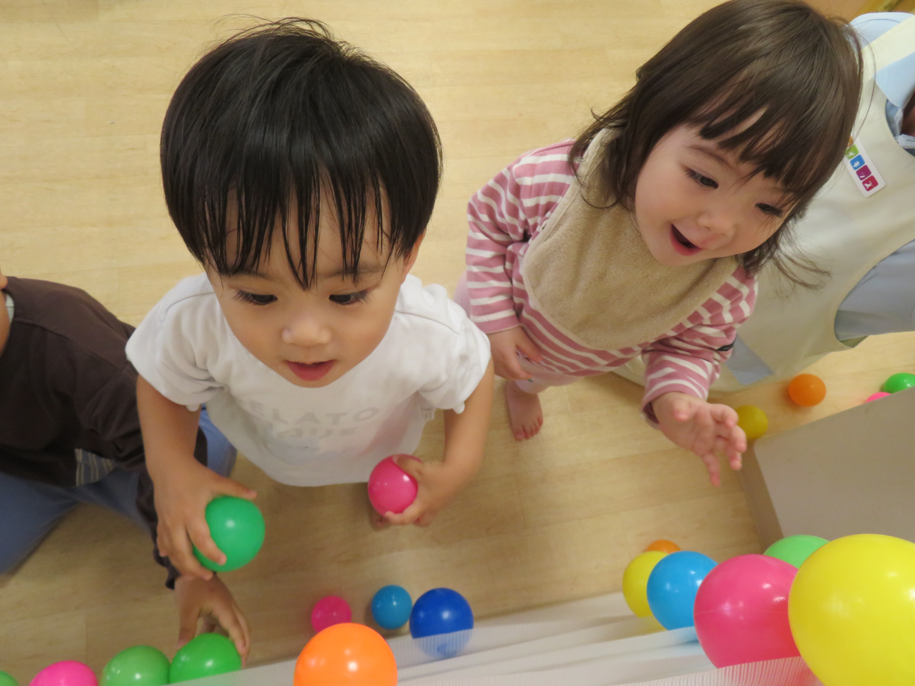 ☆ボール遊びをしました☆
