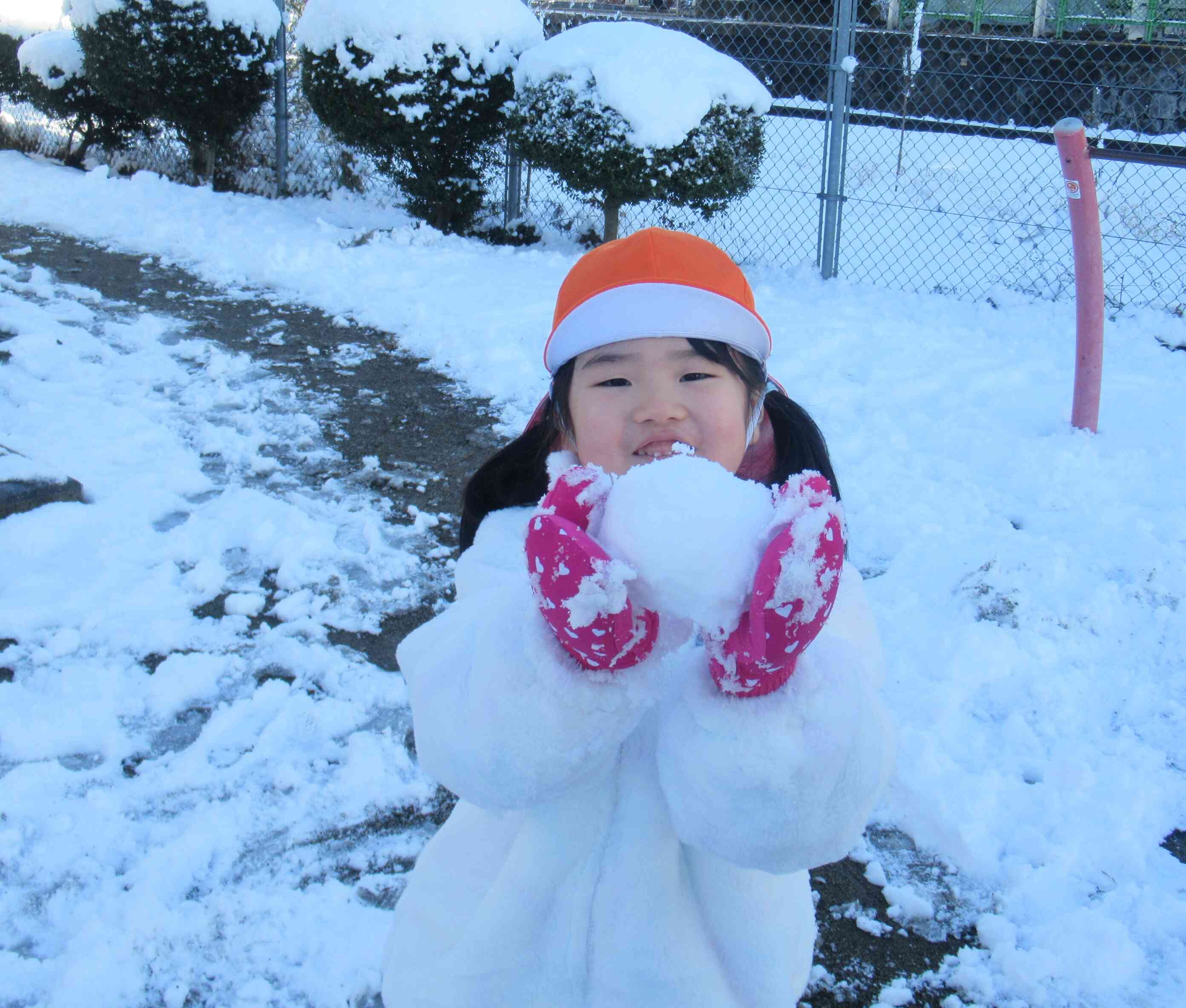 雪遊び(ぱんだ組)