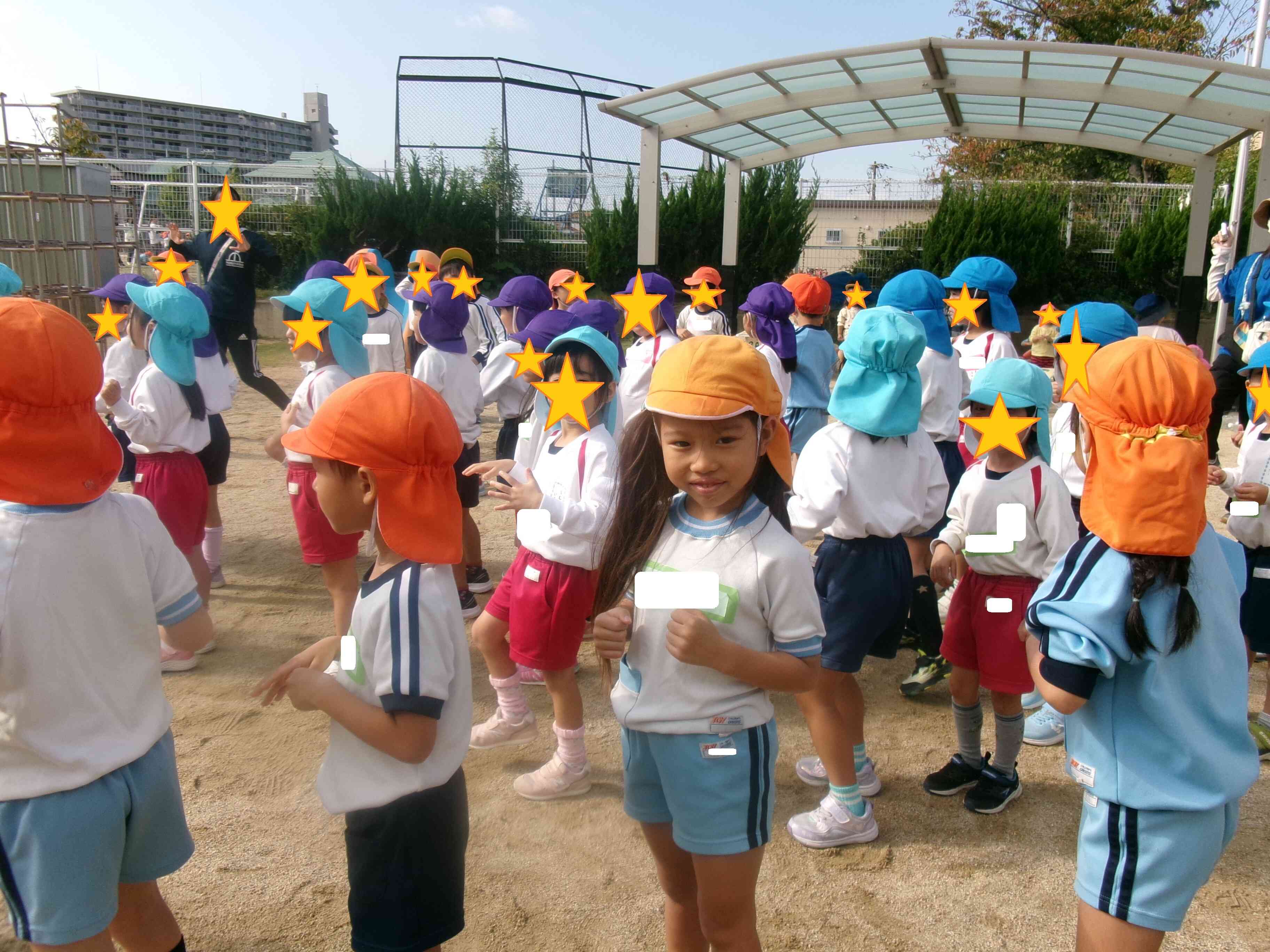 5歳児 なるにっこ認定こども園での三園交流