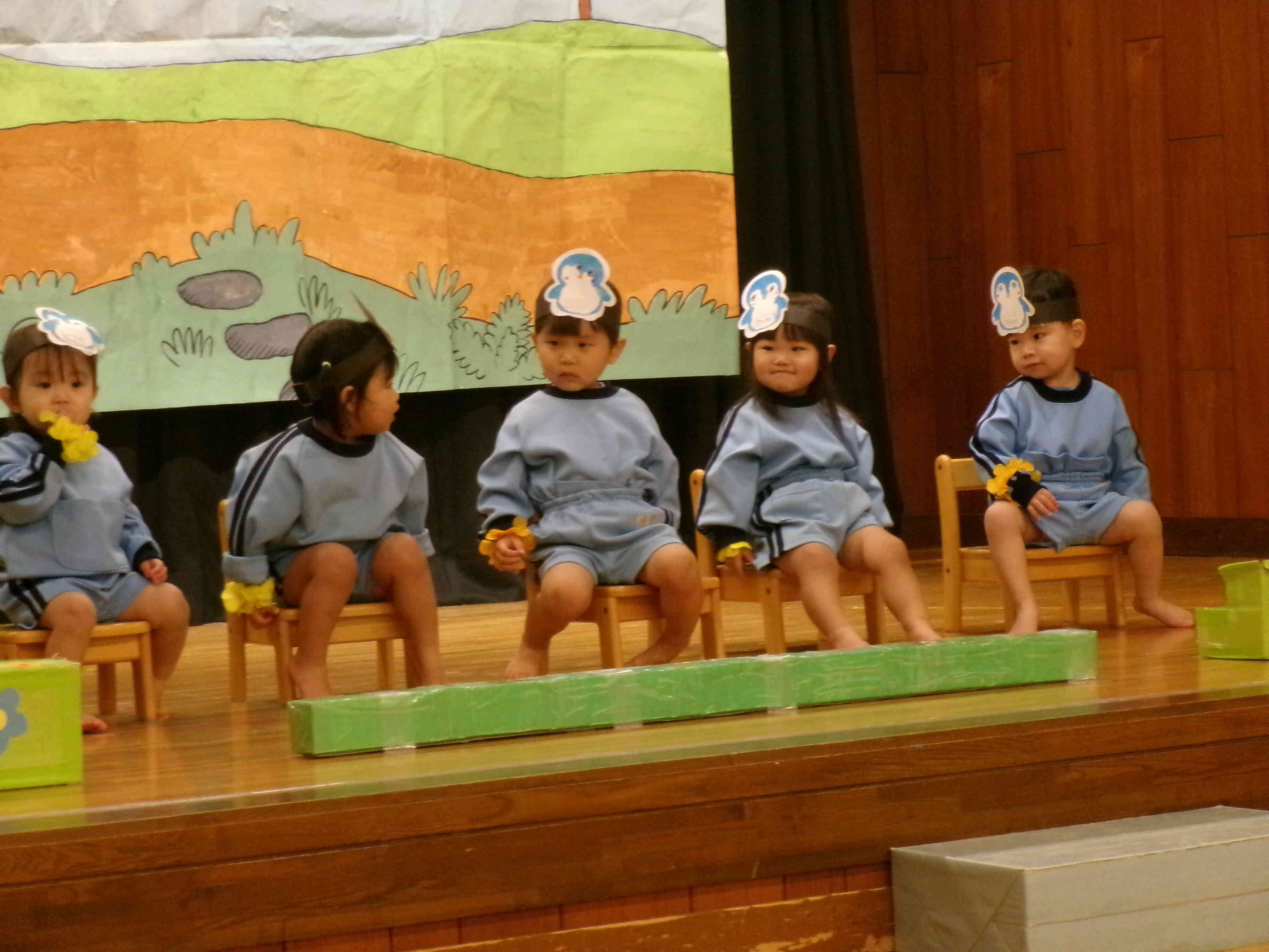 1.2.3歳児の発表会