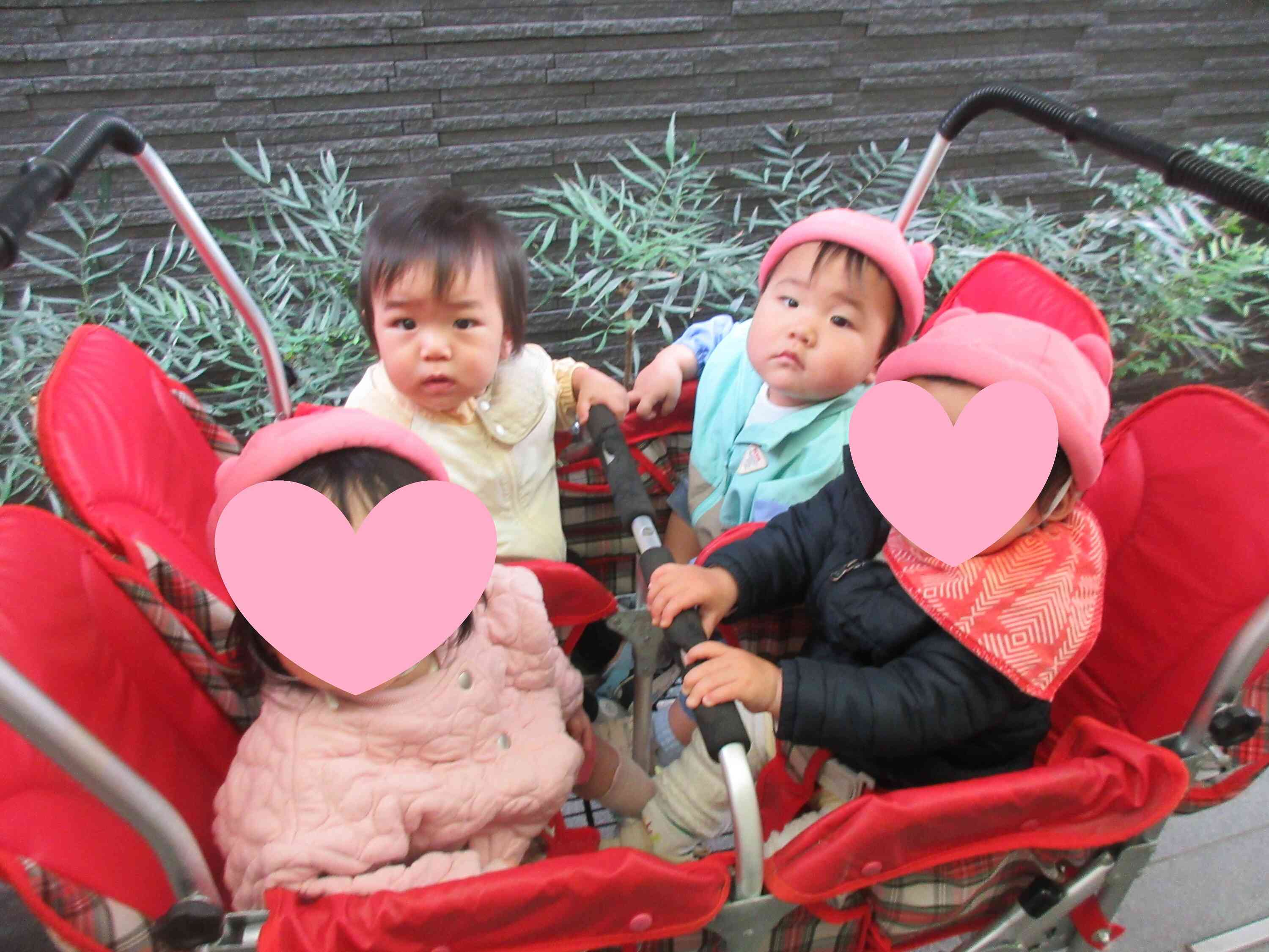 猿町公園へ遊びに行きました(0歳児ひよこ組)