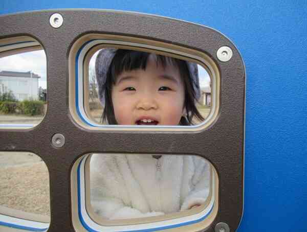 暖かい日に散歩に出かけたよ(0歳児)