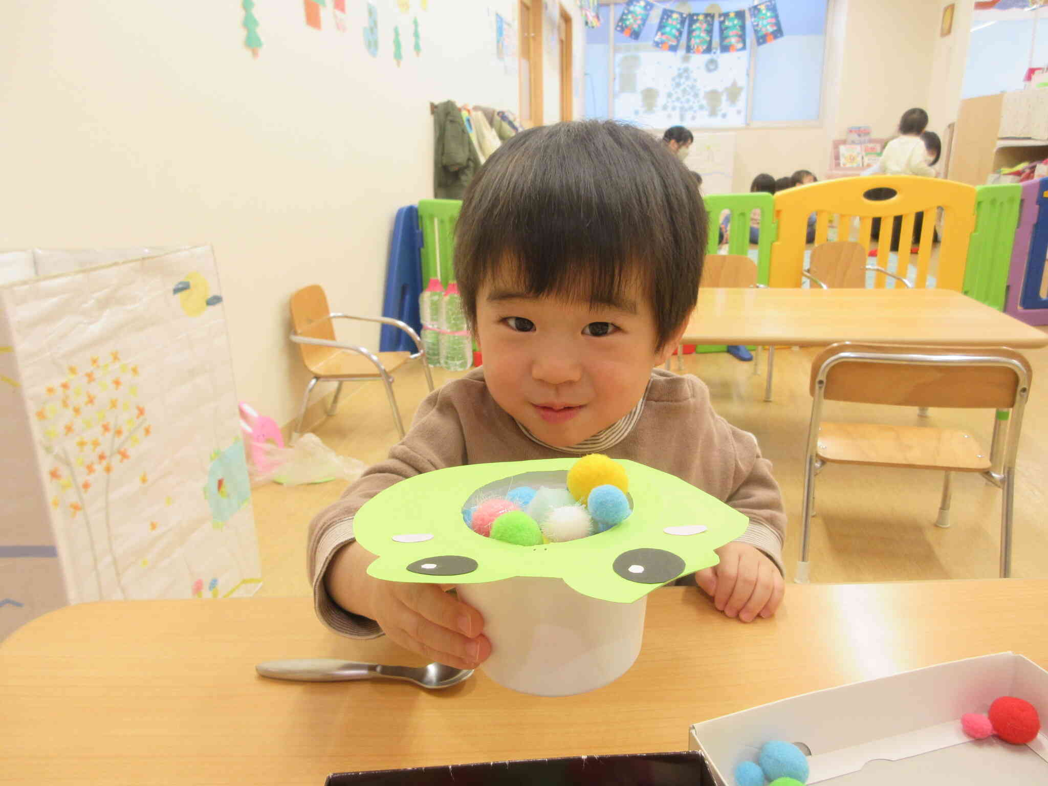 食事マナーについて知ろう!(食育活動 1歳児 あひる組 2歳児 うさぎ組)