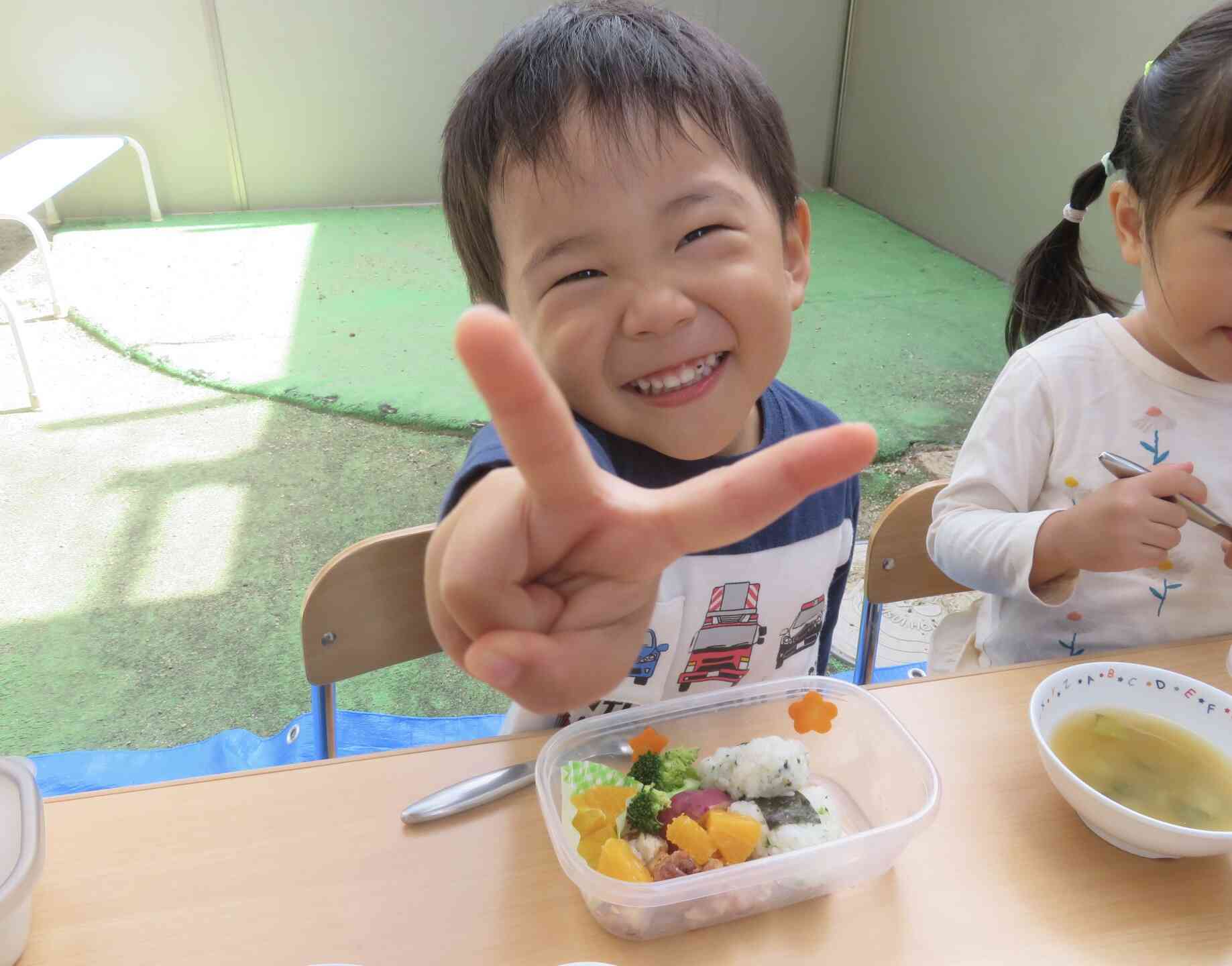 お弁当給食☆