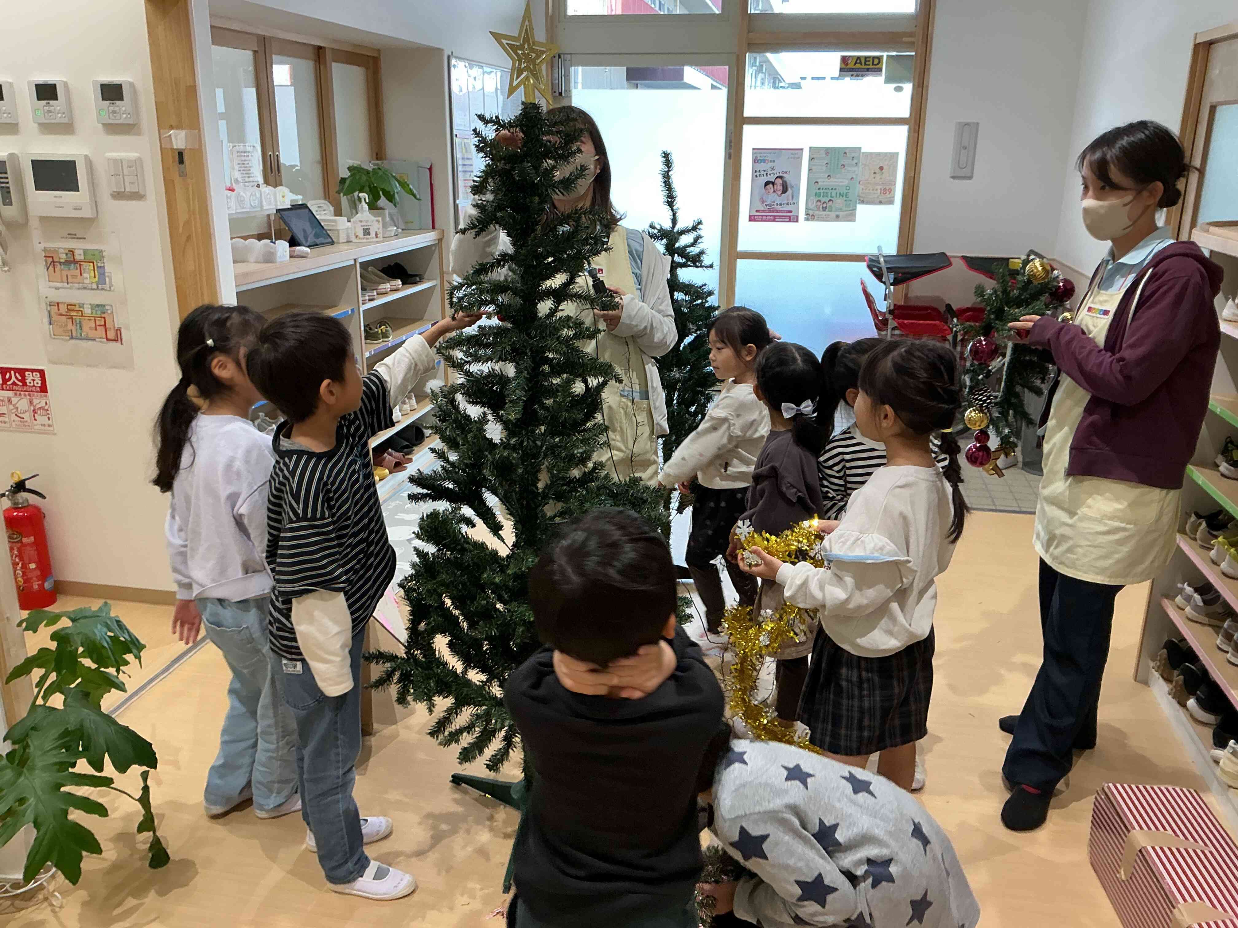 クリスマスツリー 幼児組