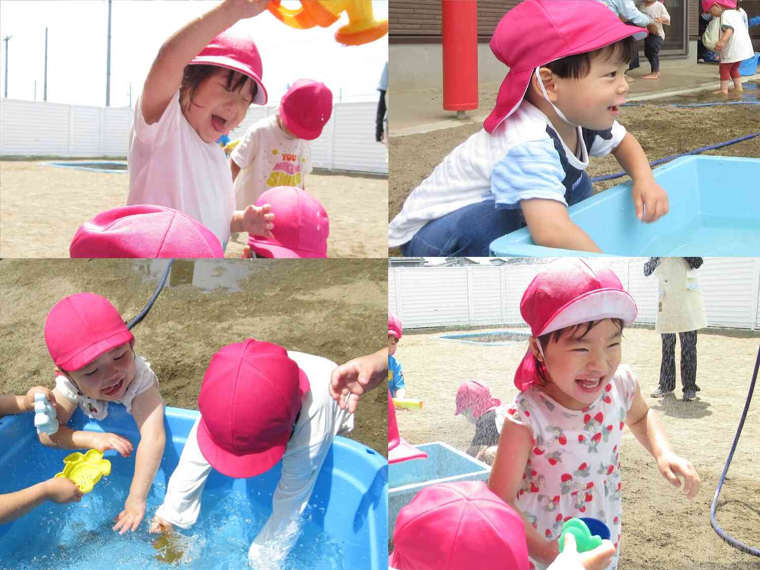 待ちに待った水遊び☆~うさぎ組~