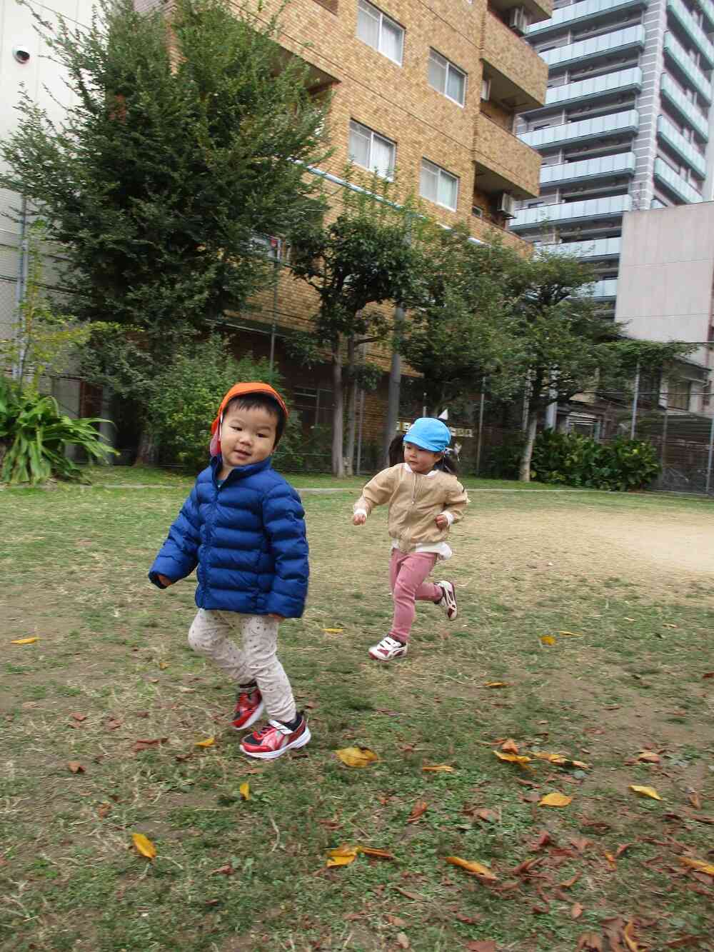 公園に来たよー