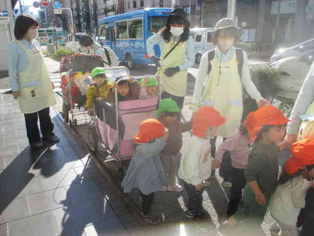 お砂場遊びへGO!