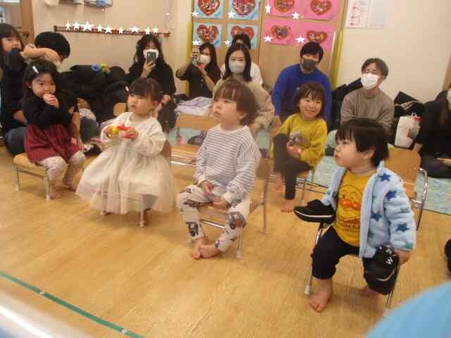 2/14生活発表会 ☆彡 後半クラス