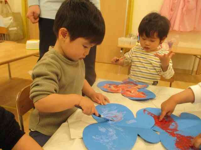 絵具って楽しいな~