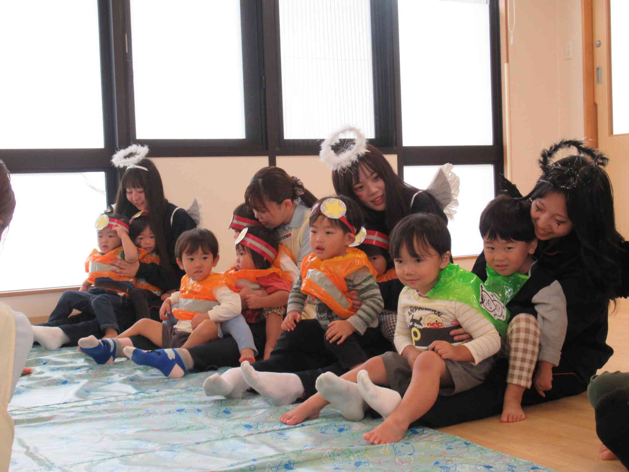 トリックオアトリート~!(うさぎぐみ、あひるぐみ)