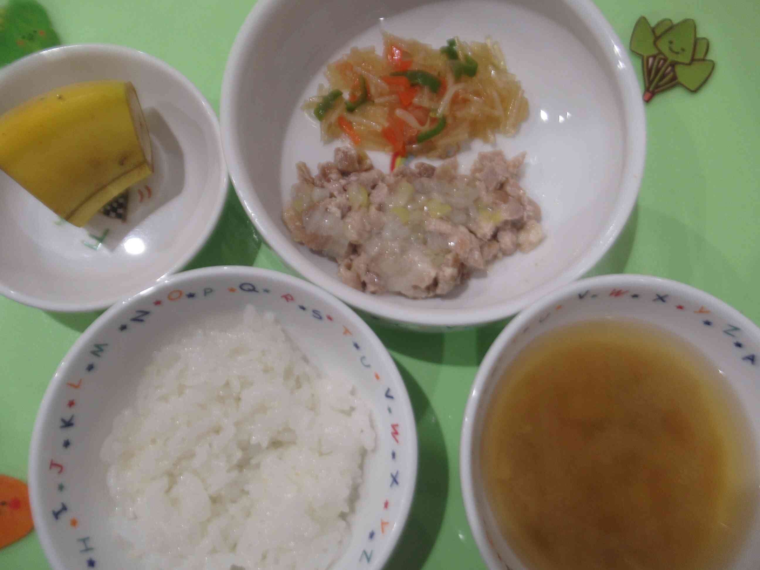 12月の給食「鶏肉のネギ塩焼き」