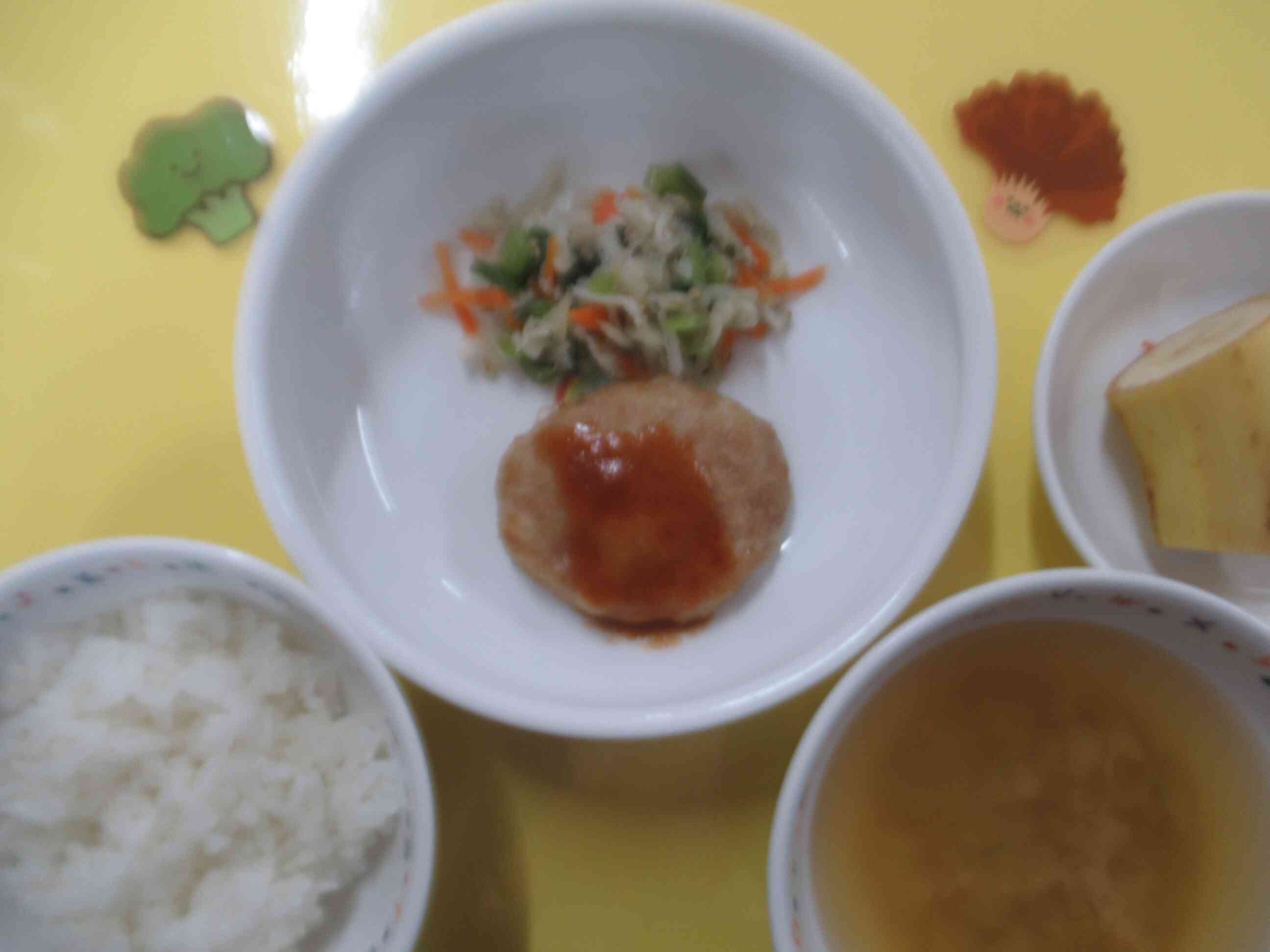 12月のお誕生日会給食