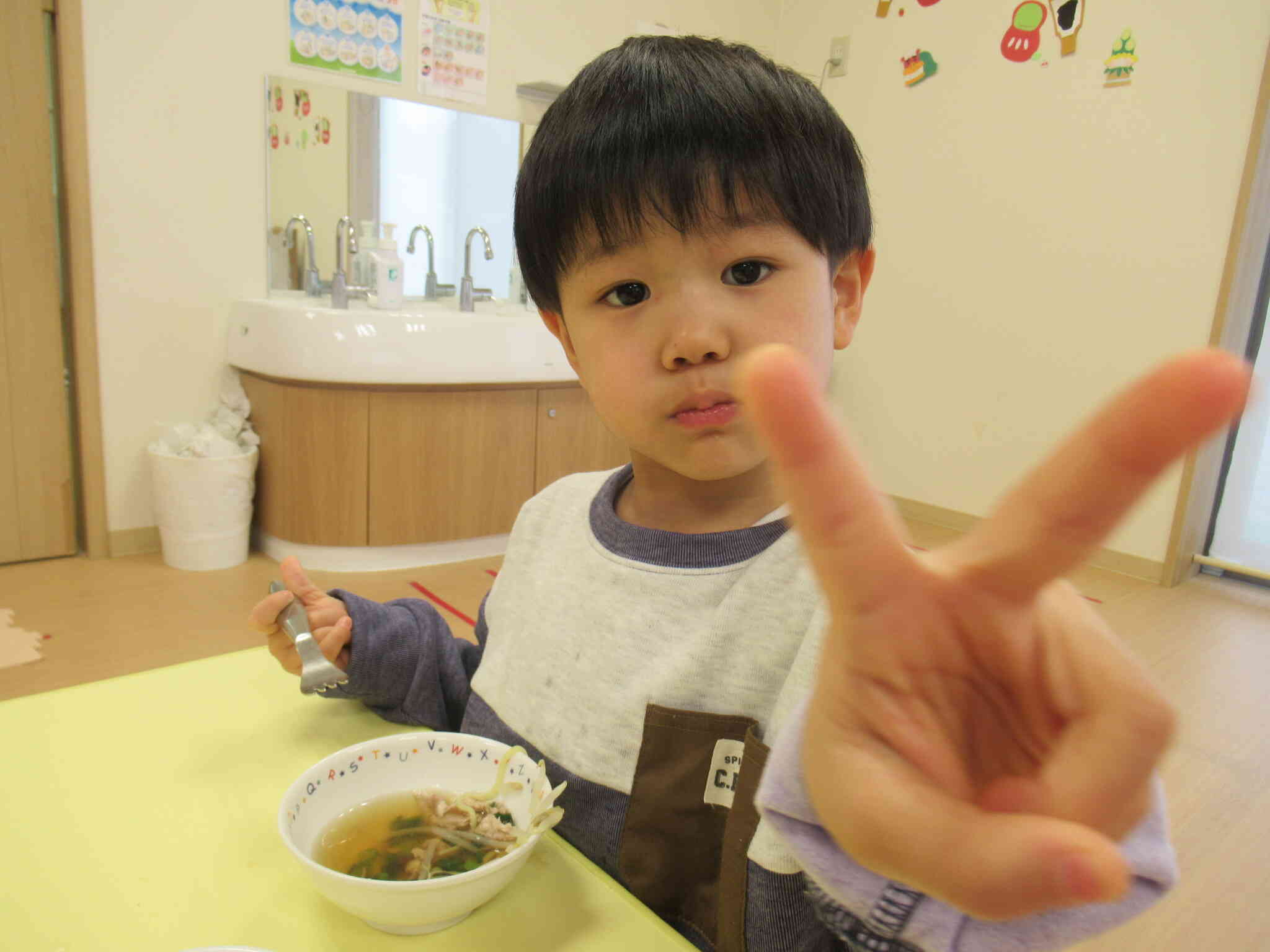 「ラーメン、美味しい！」
