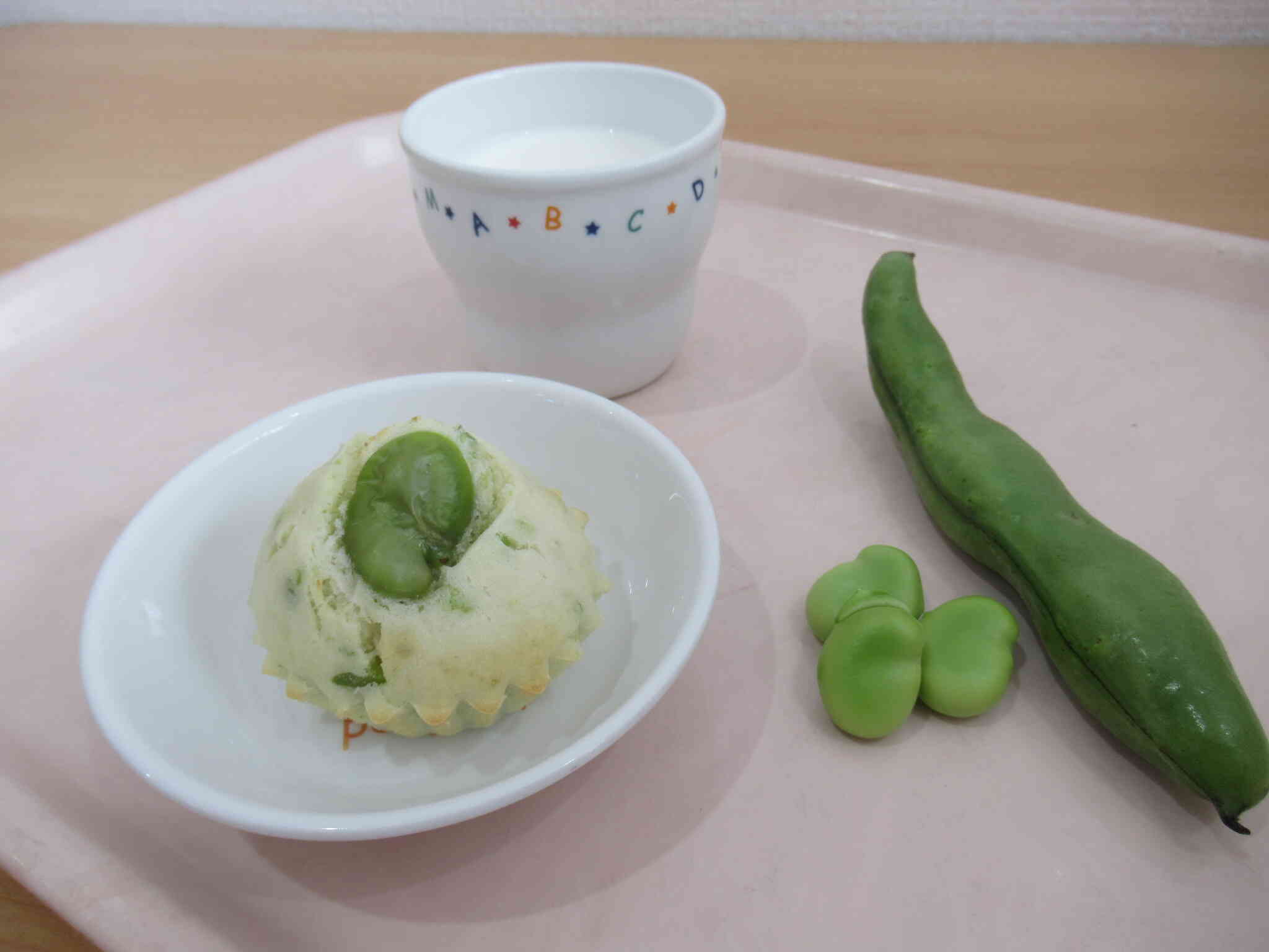 そら豆のさやむき～りす組さん～