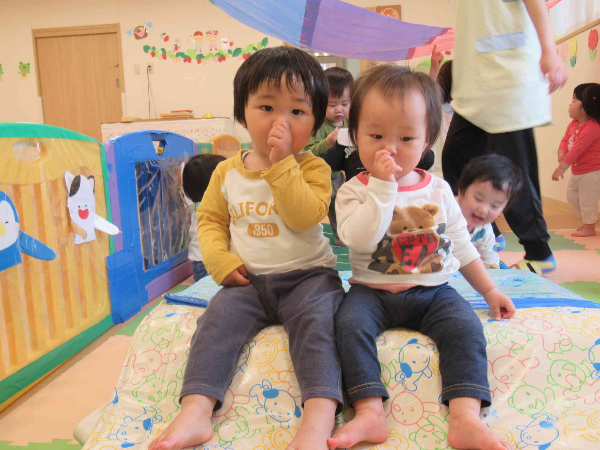 お山の上でちょっと休憩♪
